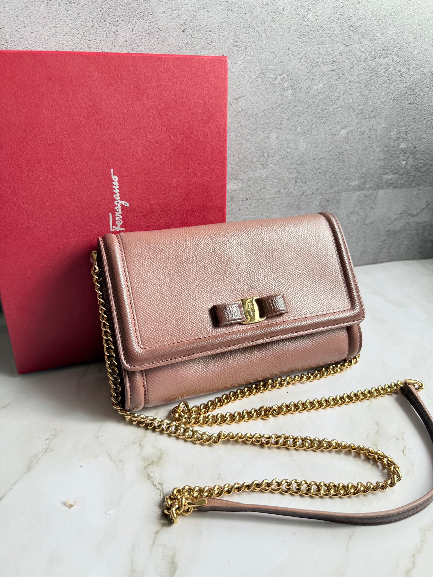 Salvatore Ferragamo Vara Ribbon Crossbody