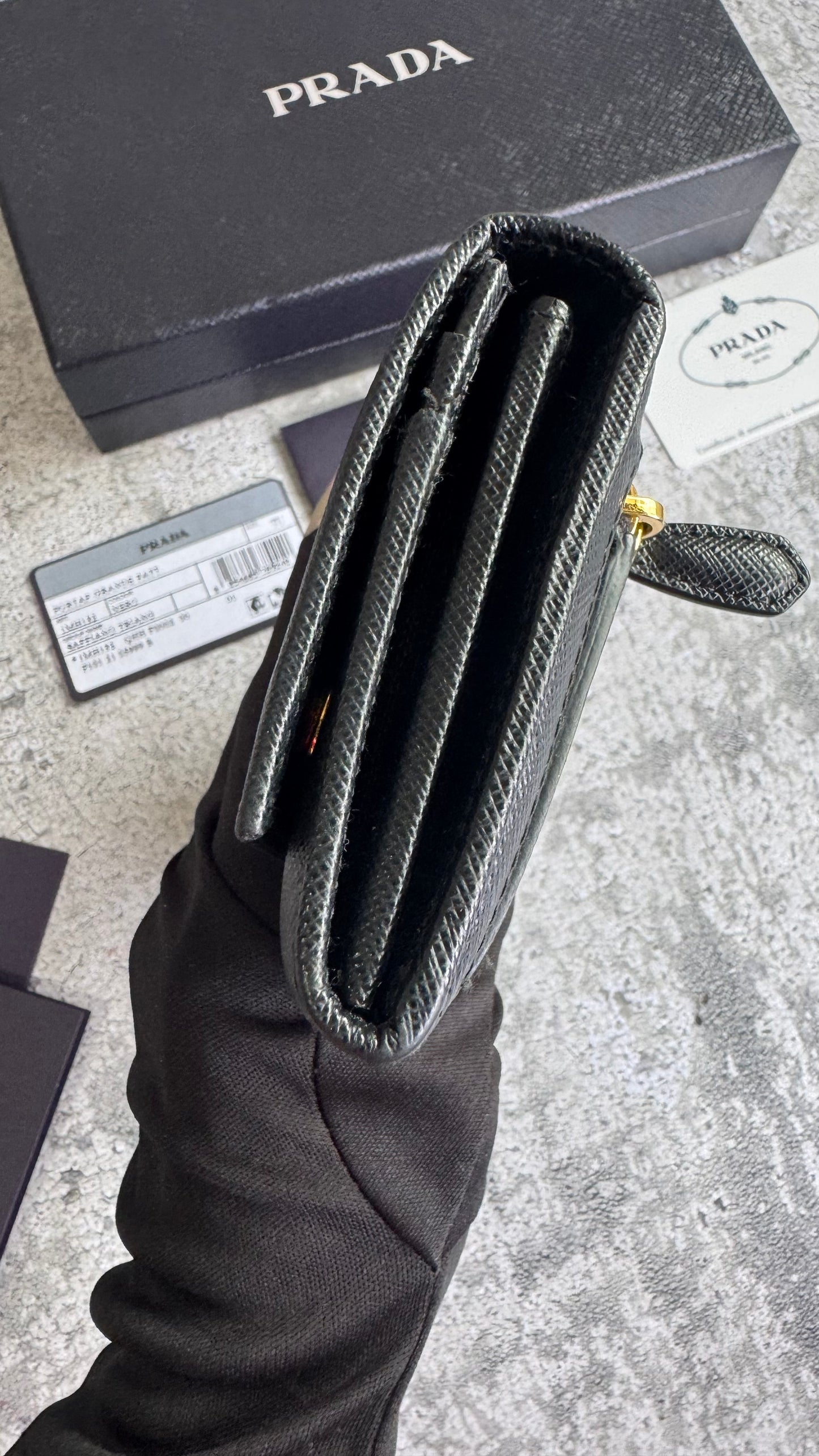 Prada Saffiano Wallet