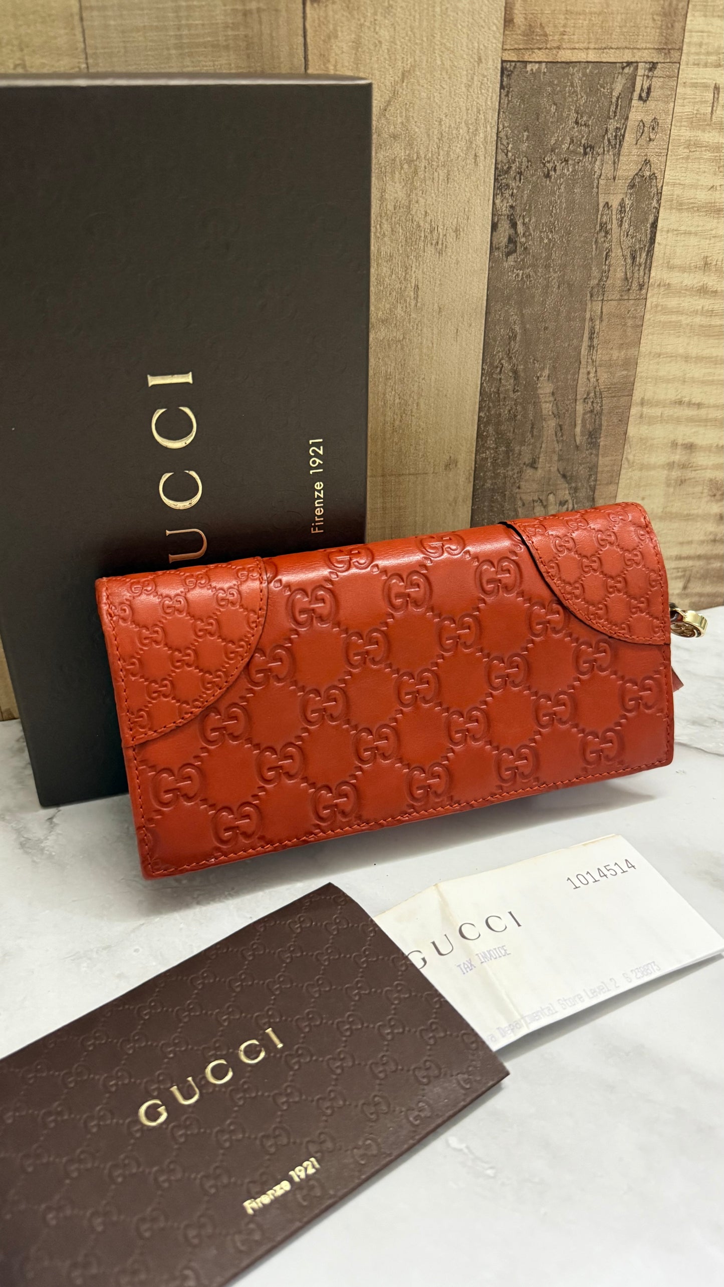 Gucci Guccissima Long Wallet