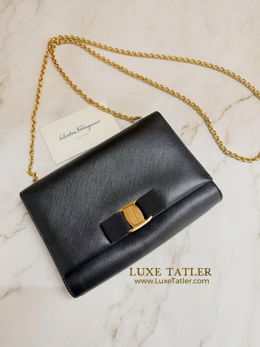 Salvatore Ferragamo Vara Chain Bag