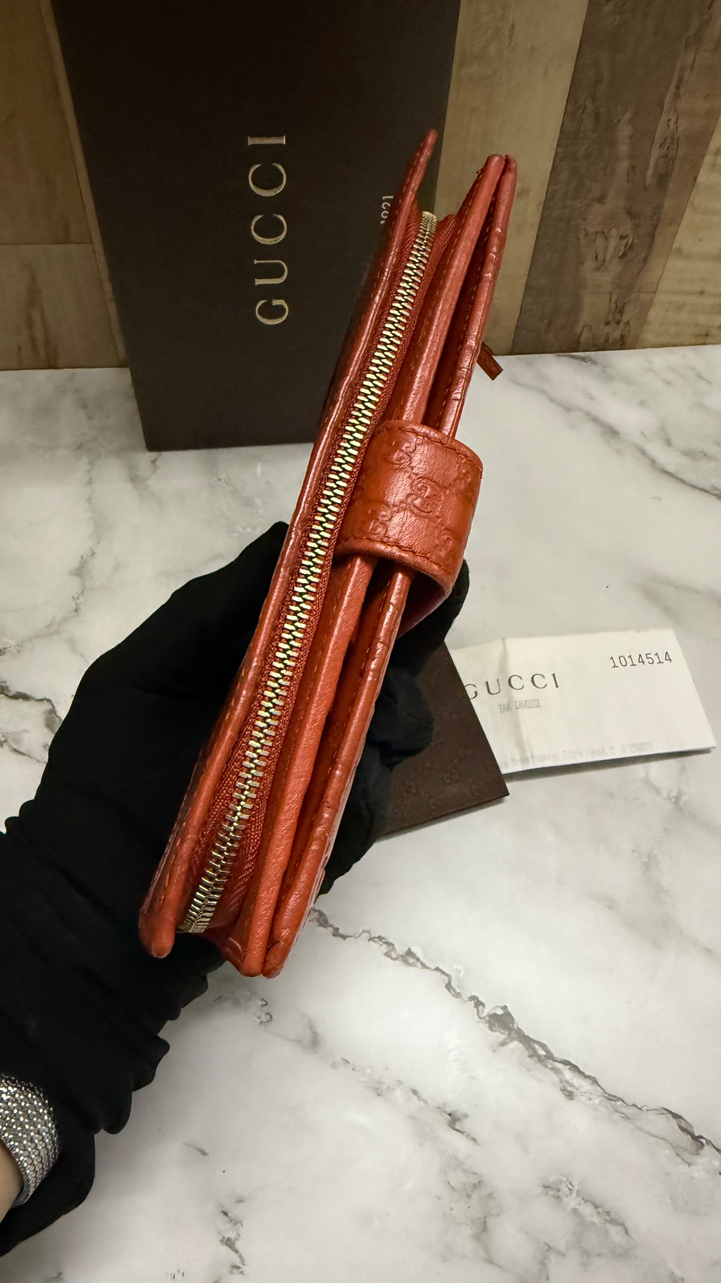 Gucci Guccissima Long Wallet