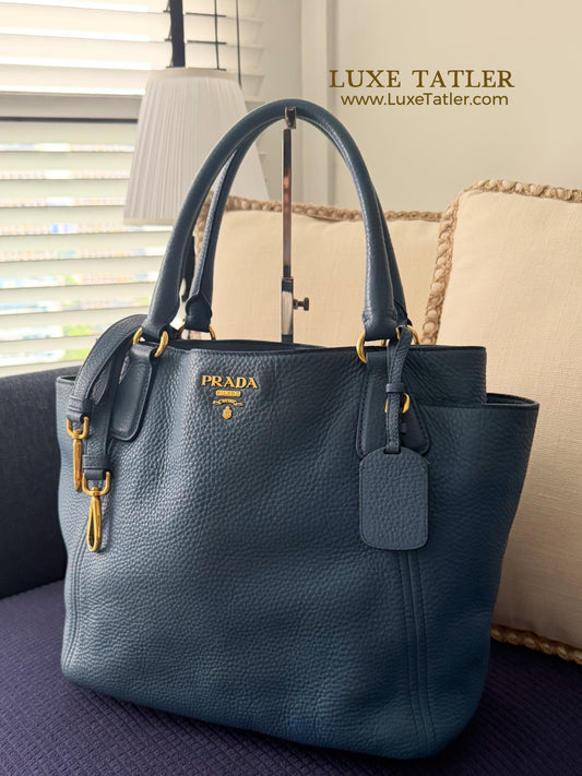 Prada Vitello Daino Leather Bag