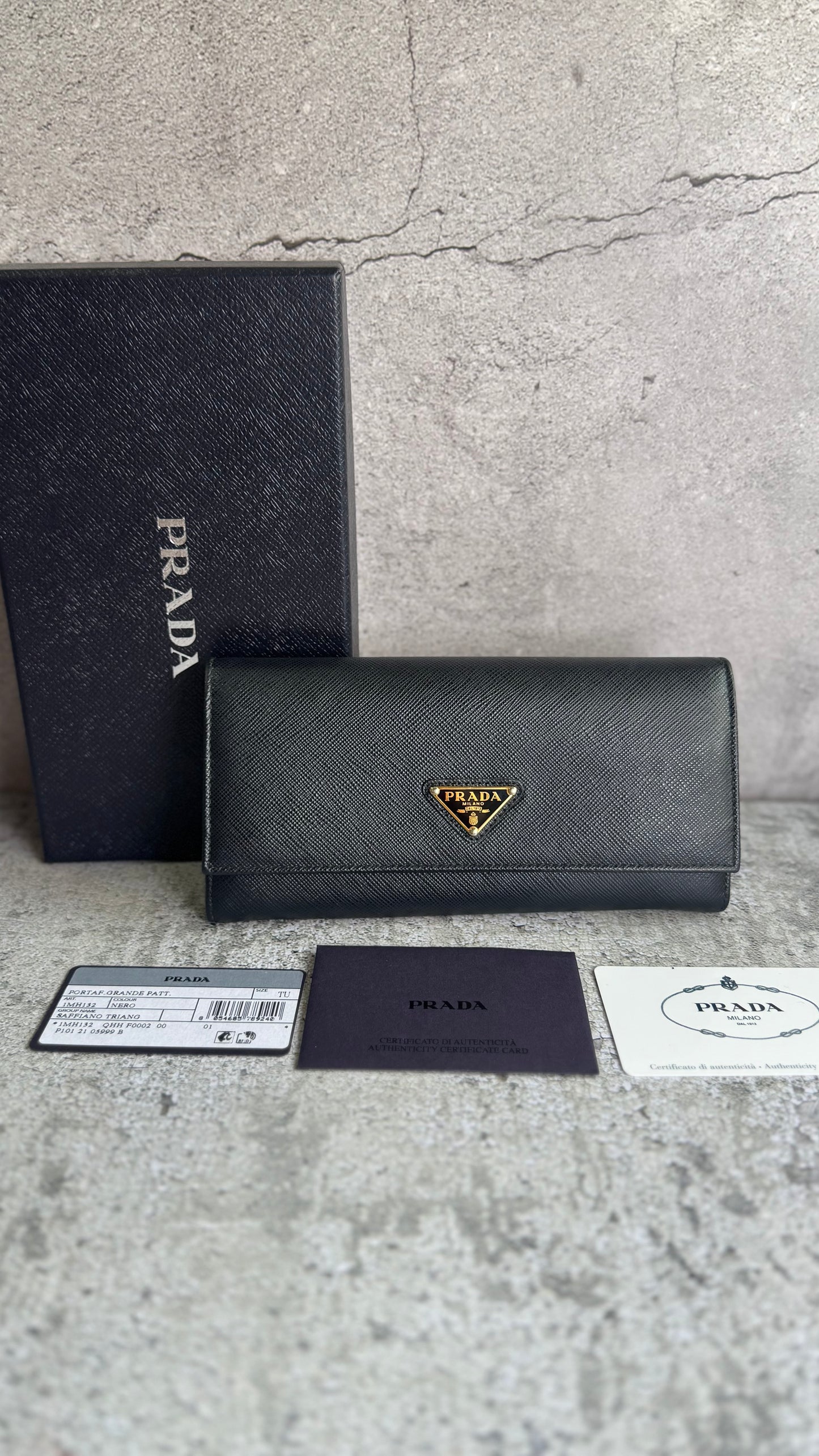 Prada Saffiano Wallet