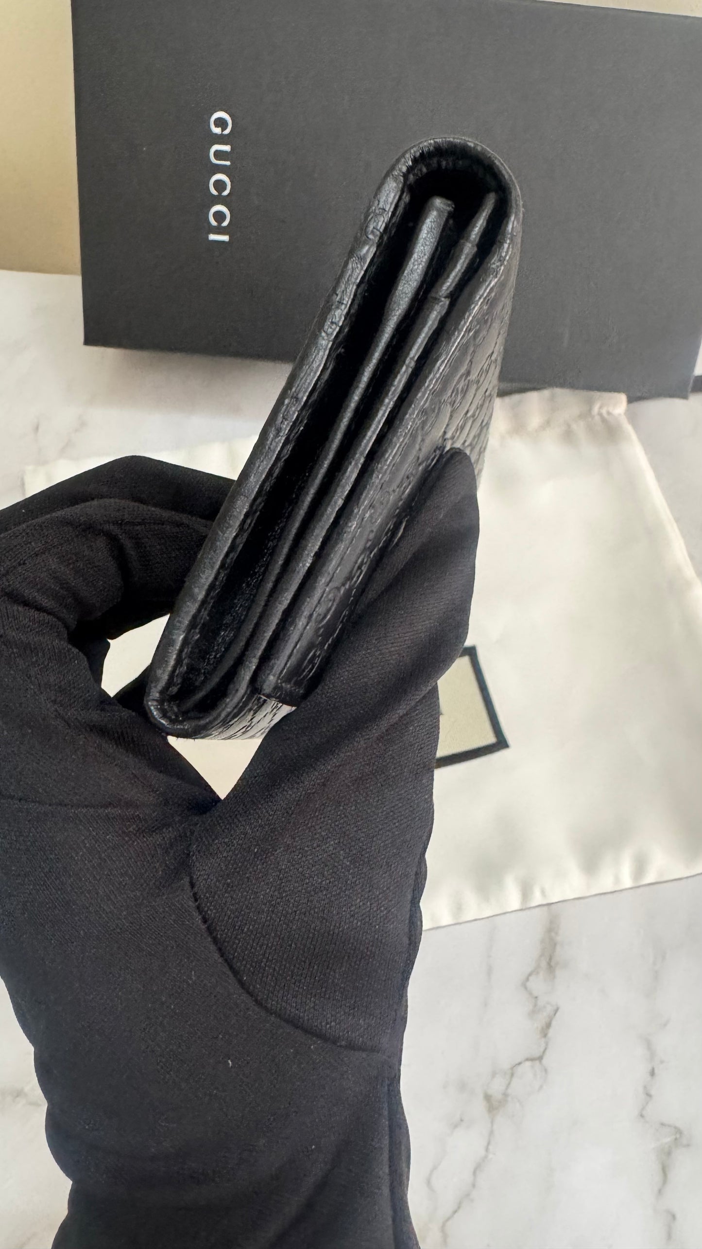Gucci Microguccissima Long Wallet