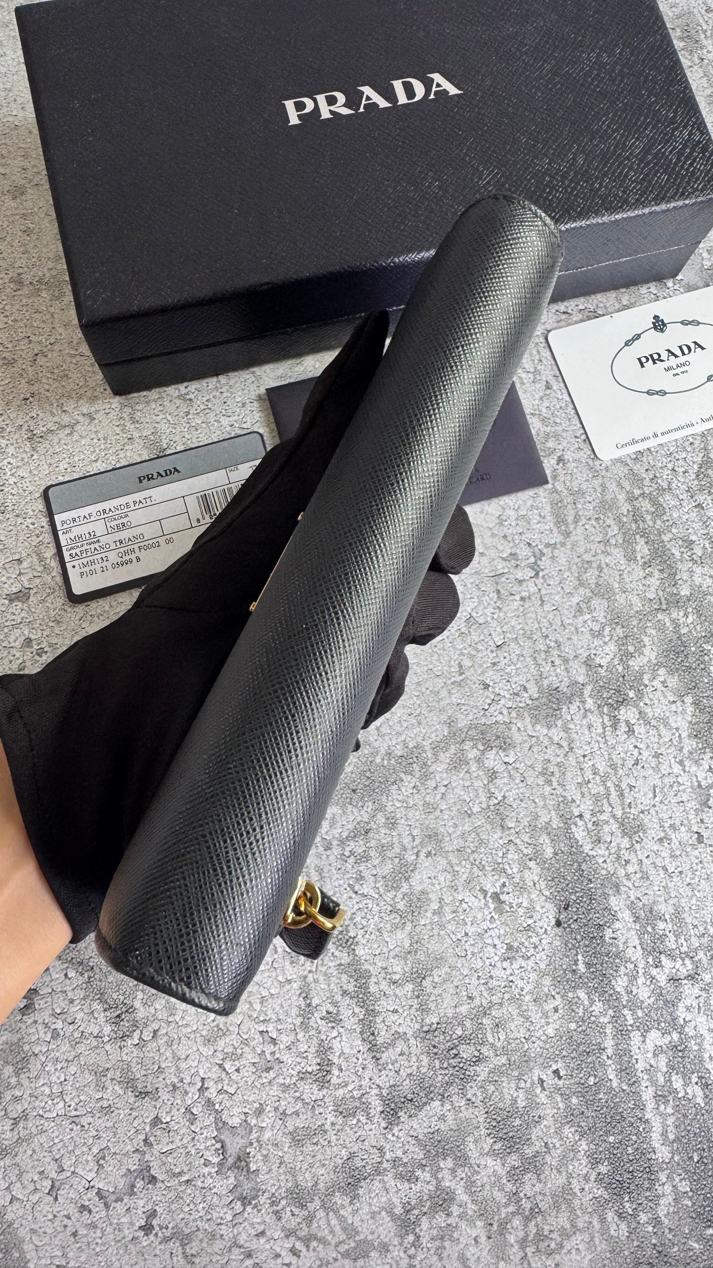 Prada Saffiano Wallet
