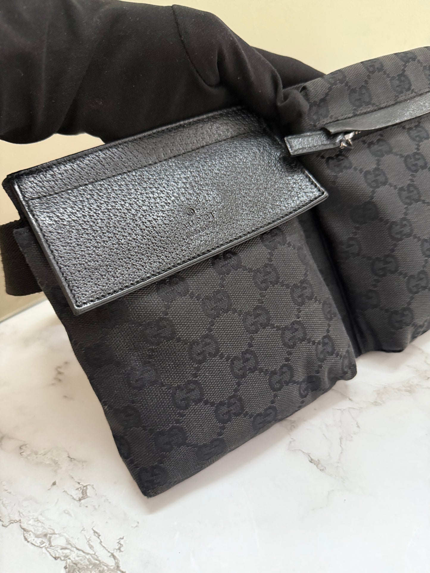 Gucci Double Pocket Belt Bag