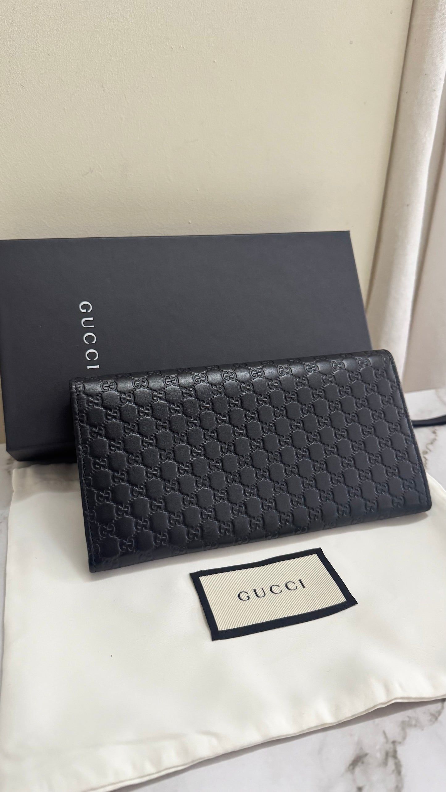 Gucci Microguccissima Long Wallet