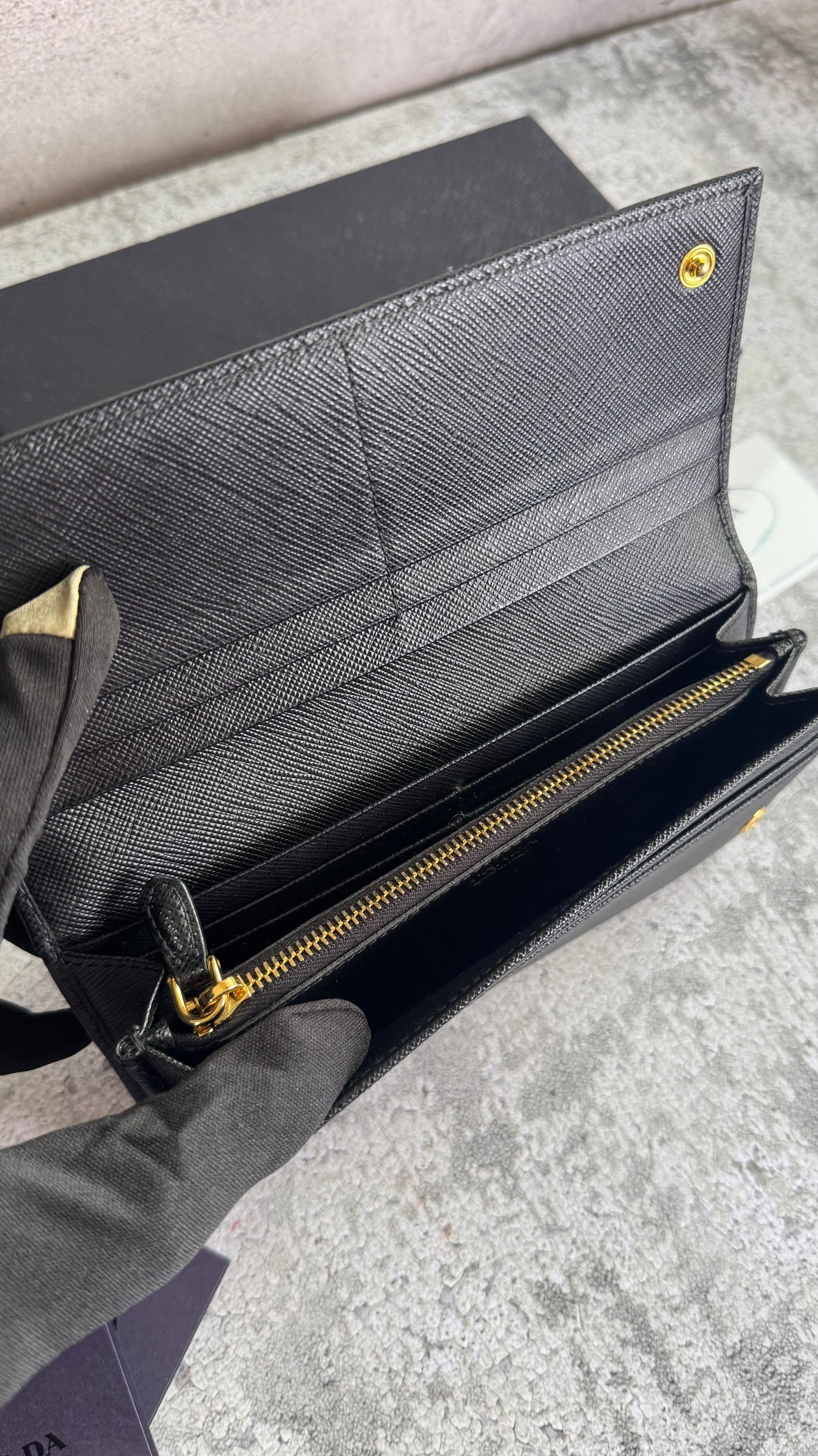 Prada Saffiano Wallet