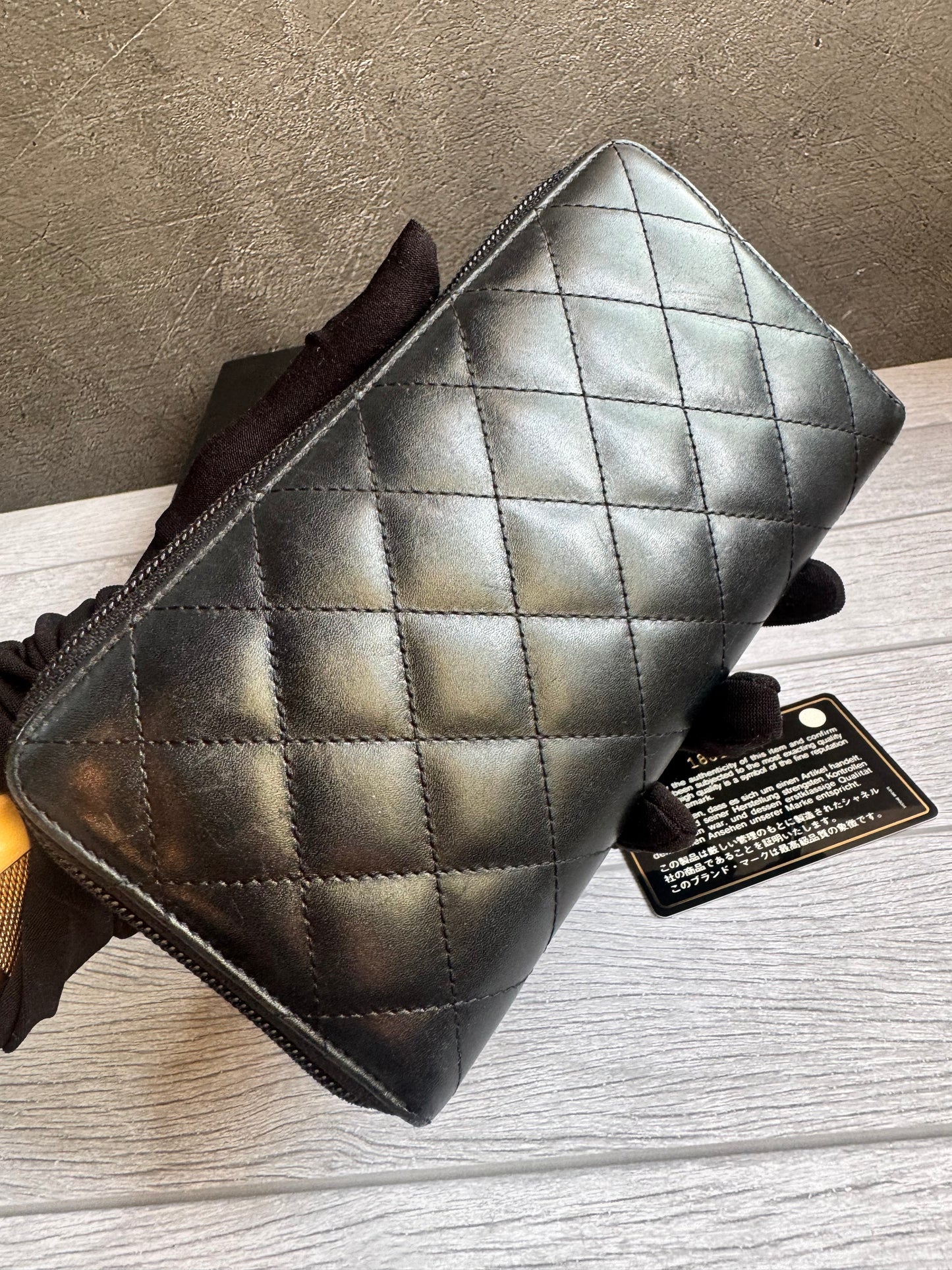 Chanel Cambon Zipped Wallet