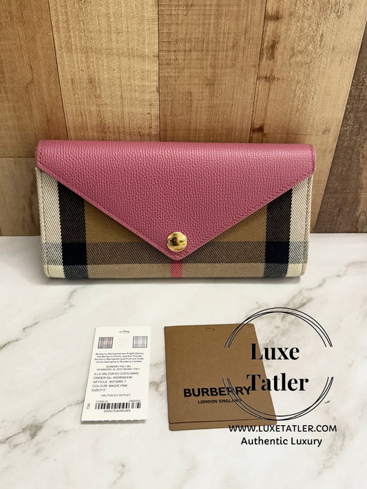 Burberry Long Wallet