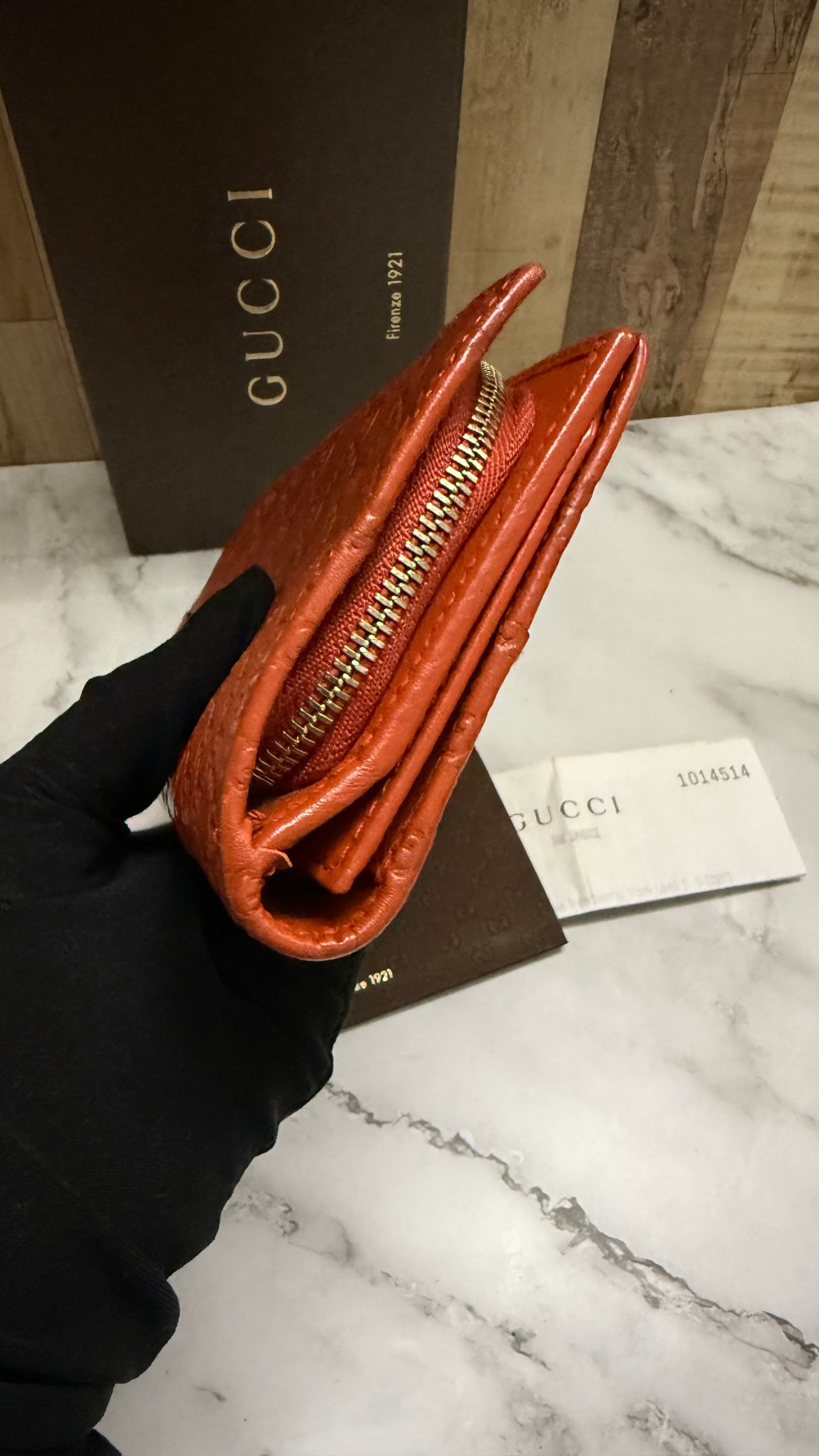 Gucci Guccissima Long Wallet