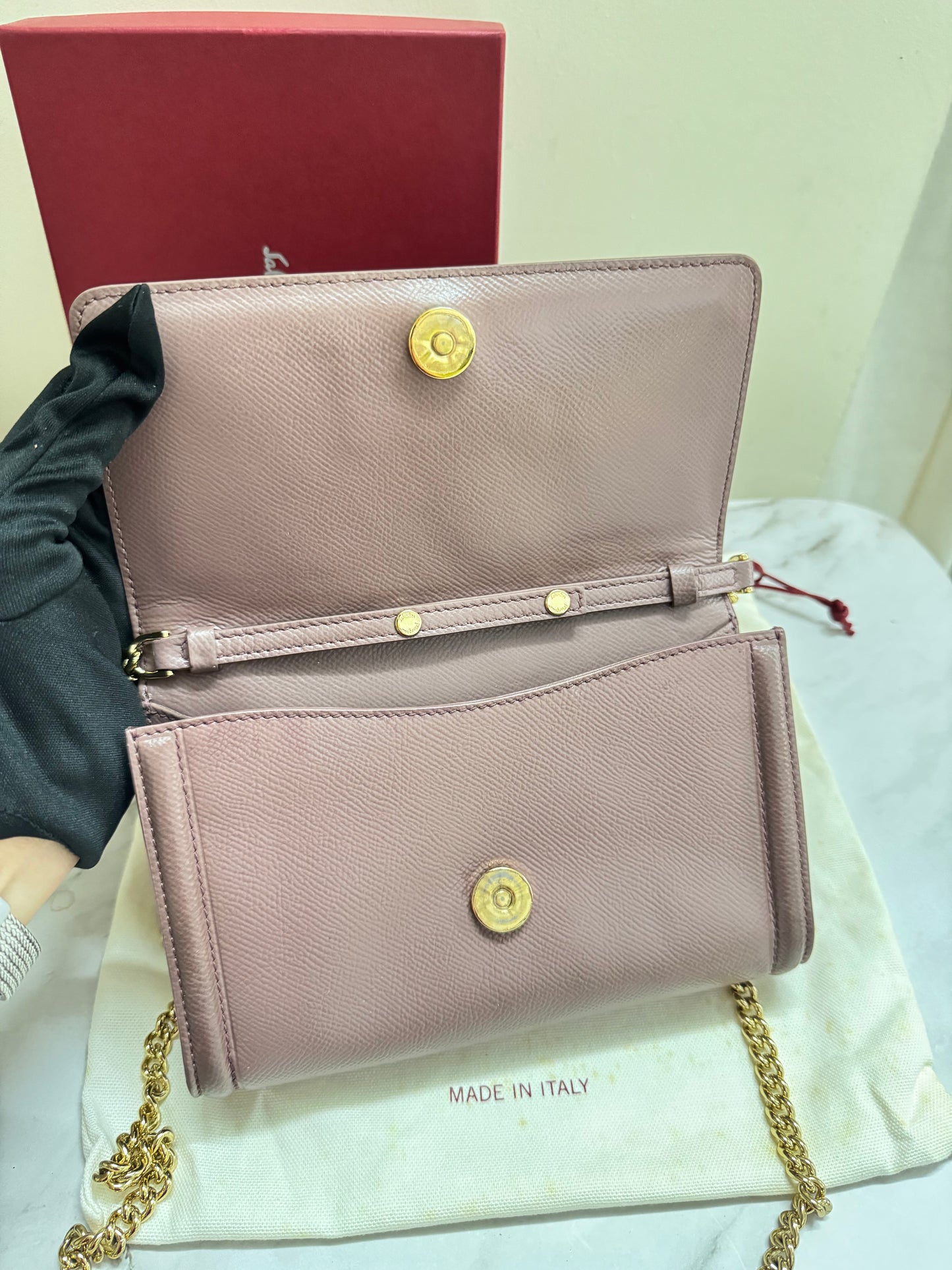 Salvatore Ferragamo Vara Ribbon Crossbody