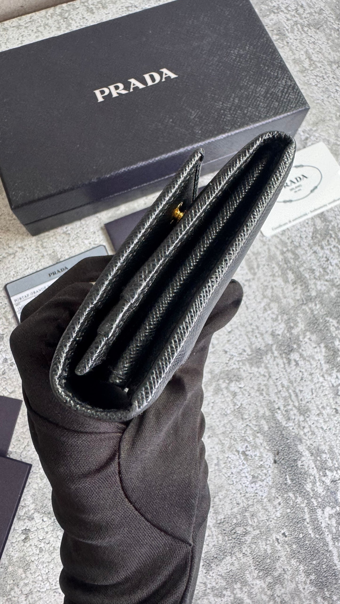 Prada Saffiano Wallet