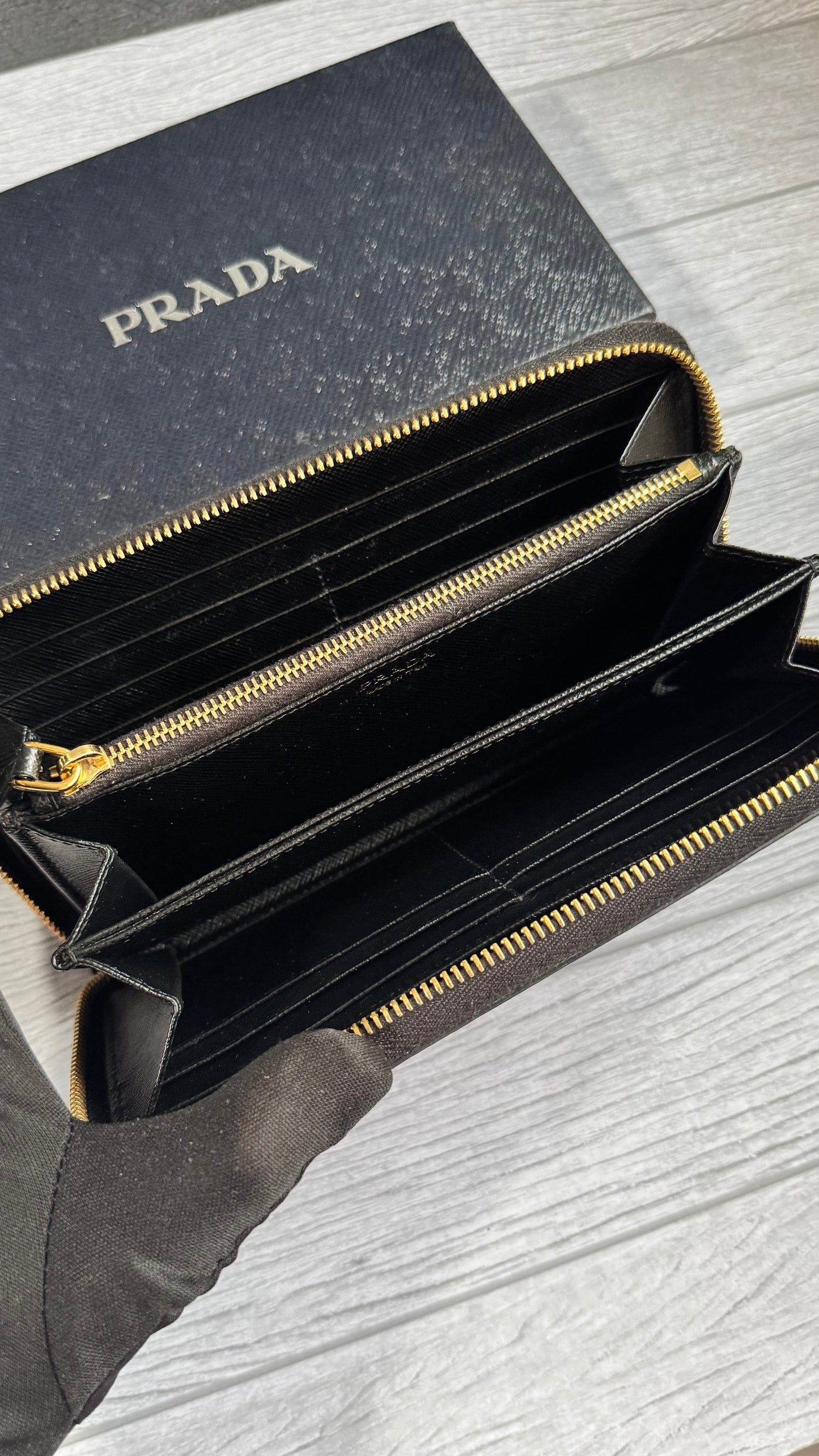 Prada Saffiano Wallet