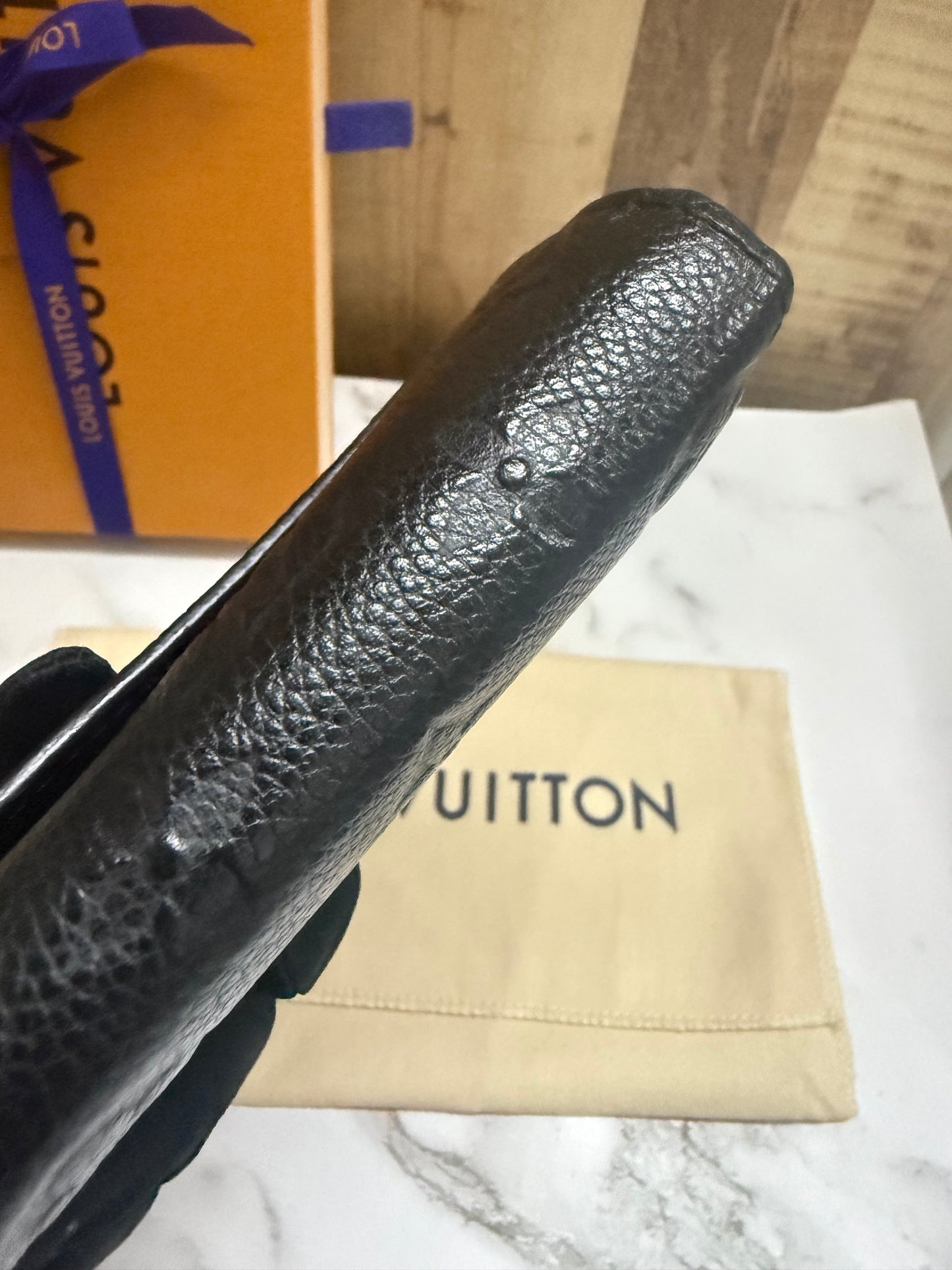 Louis Vuitton Sarah Empreinte Noir Wallet