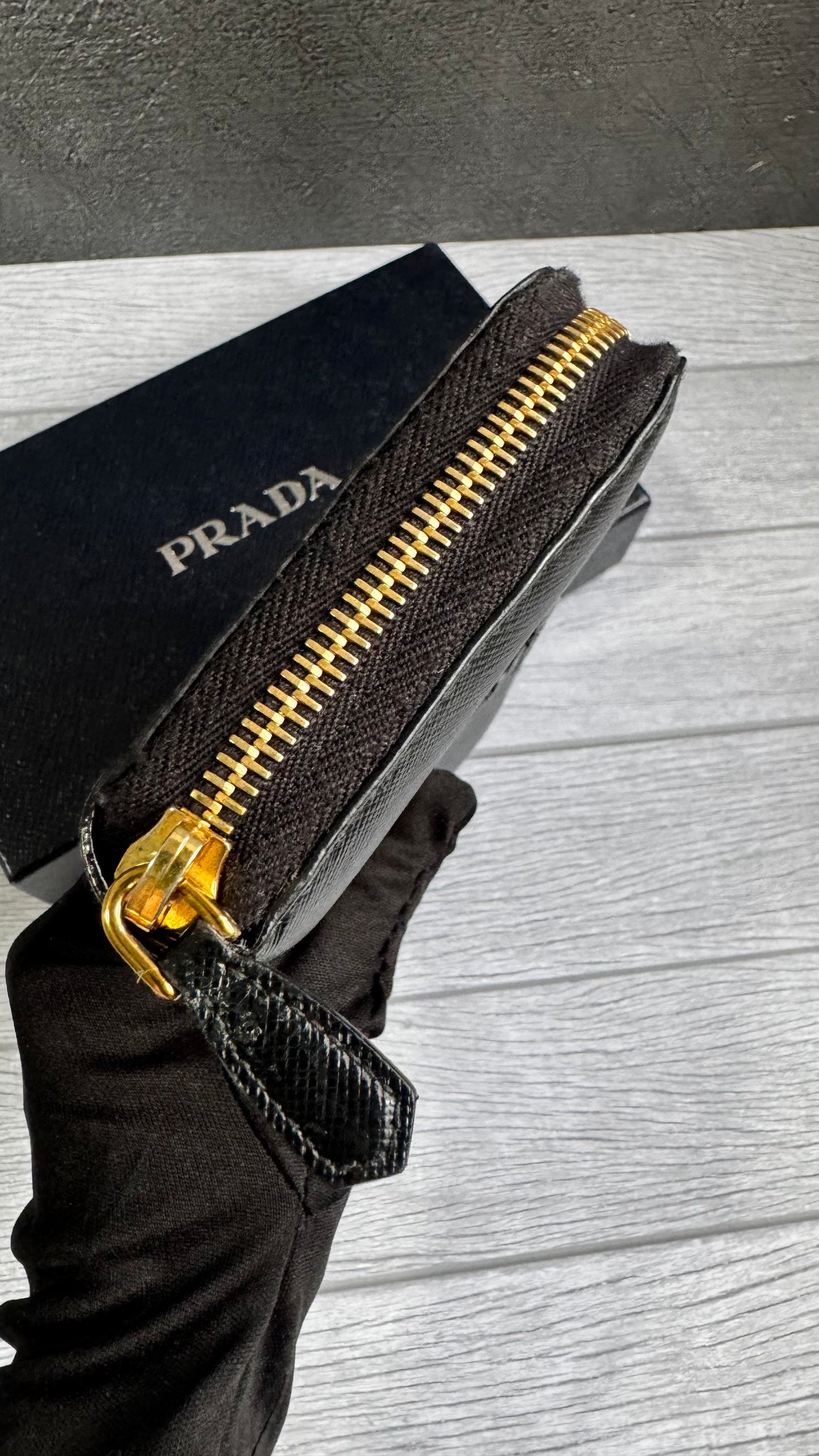 Prada Saffiano Wallet