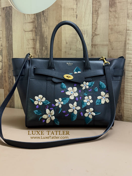 Mulberry Zipped Bayswater with strap