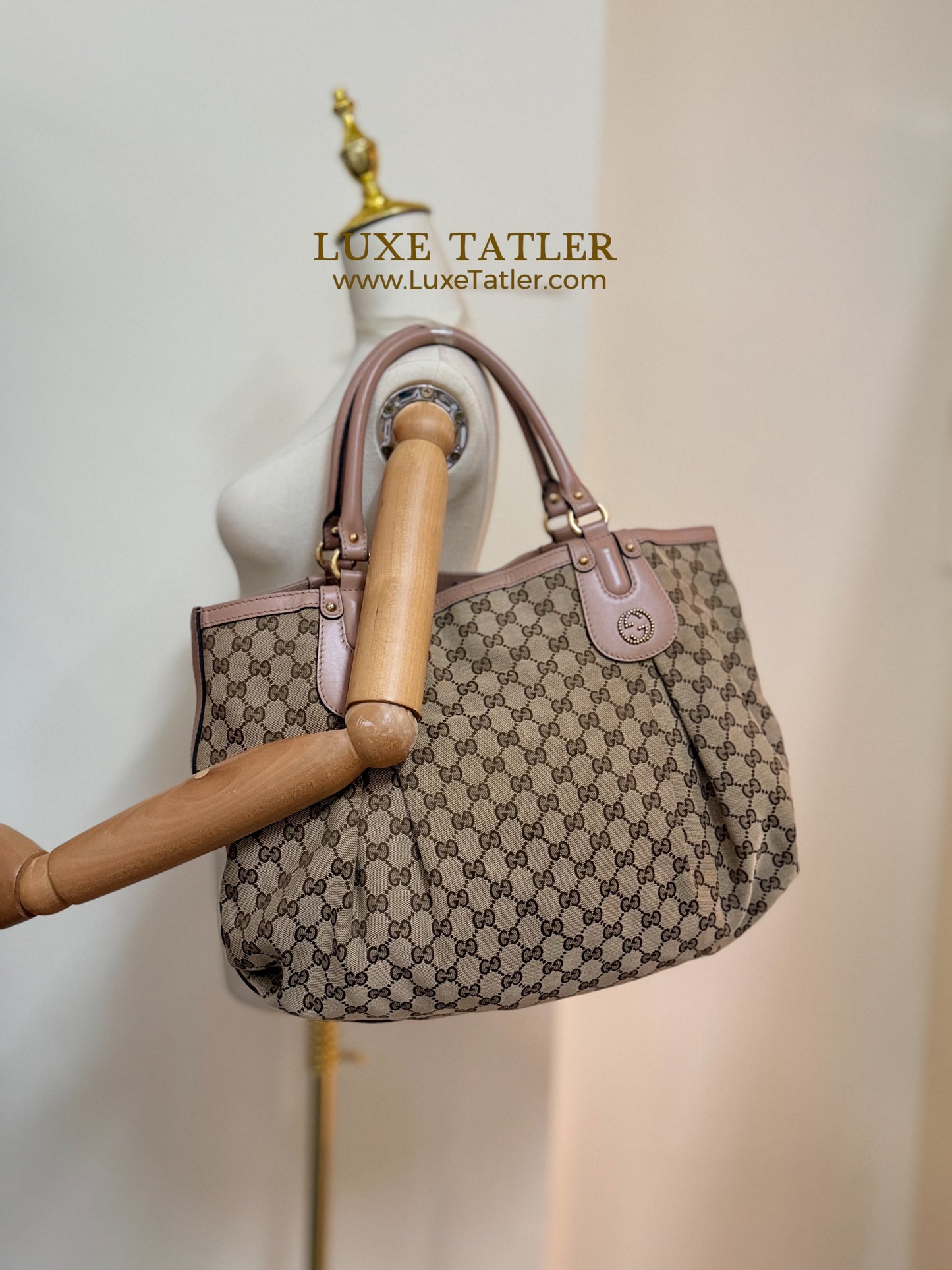 Gucci GG Canvas Sukey Tote