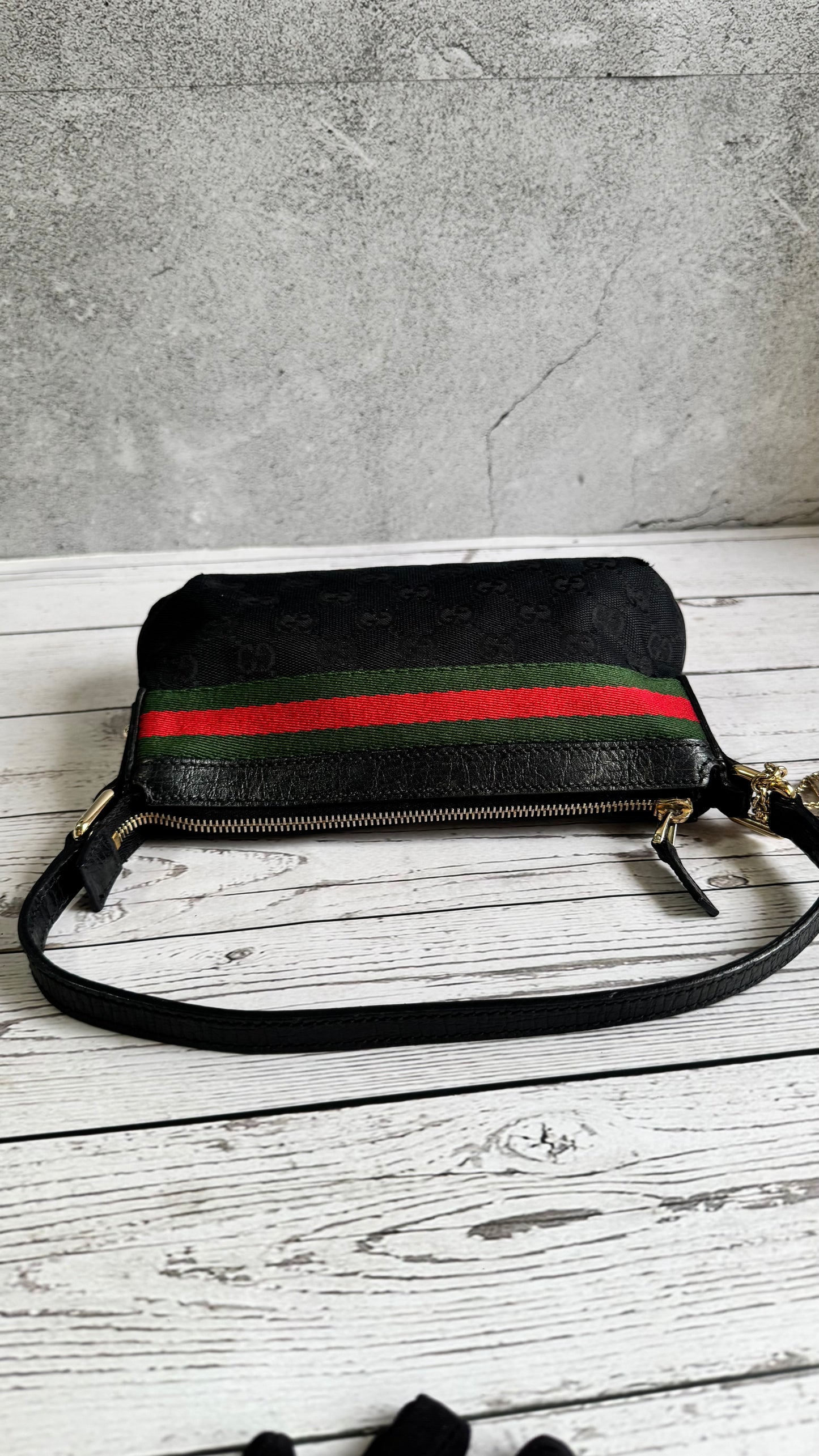 Gucci Charmed Canvas Pouchette
