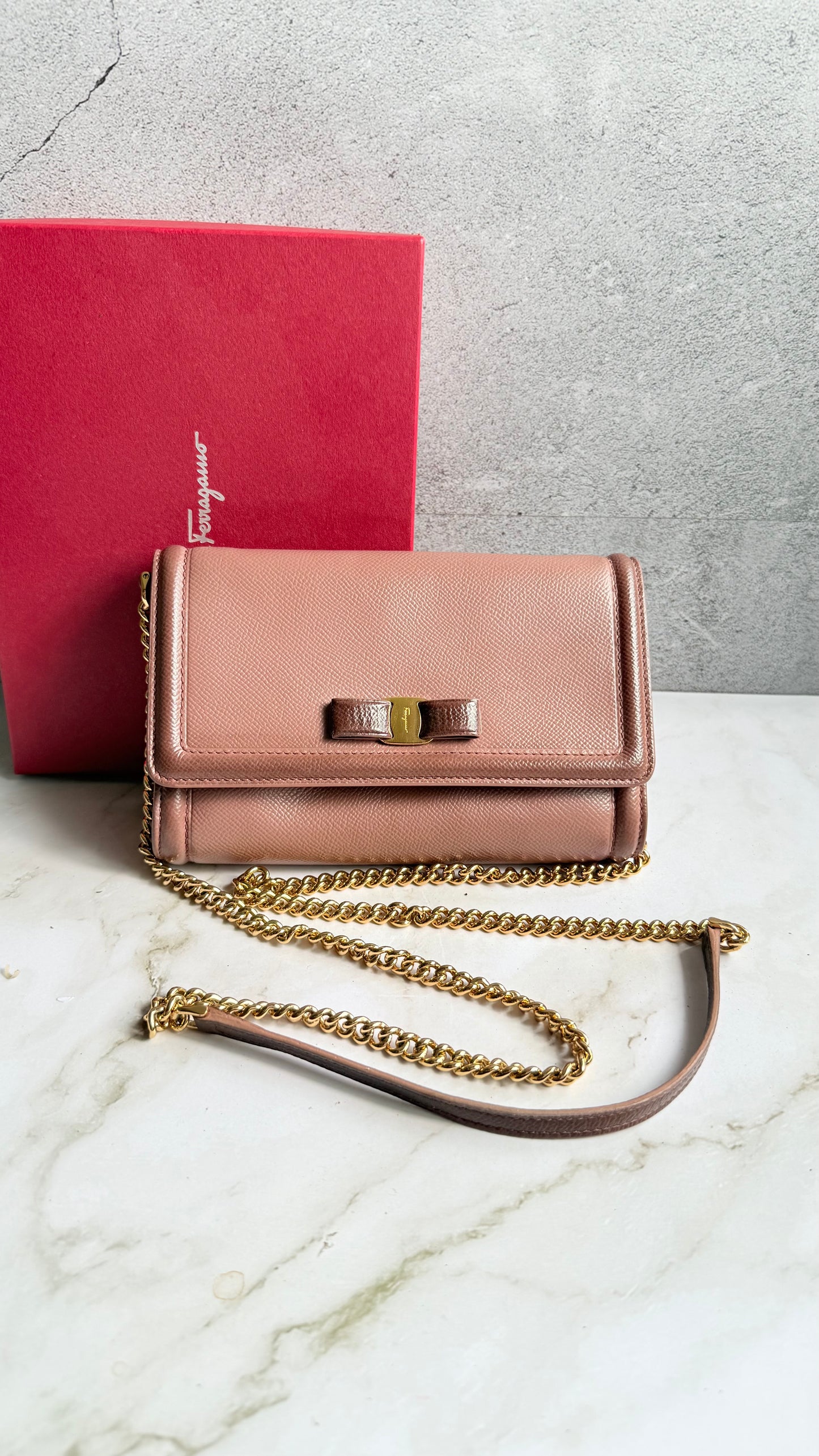 Salvatore Ferragamo Vara Ribbon Crossbody