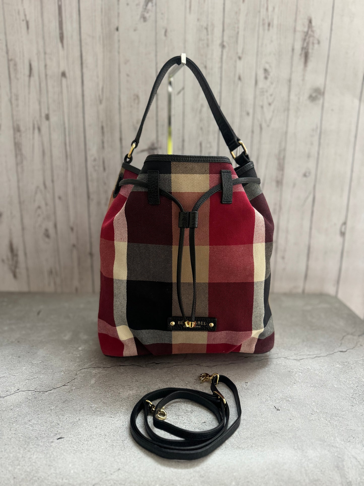 Burberry Blue Label Bucket Bag ( Large)