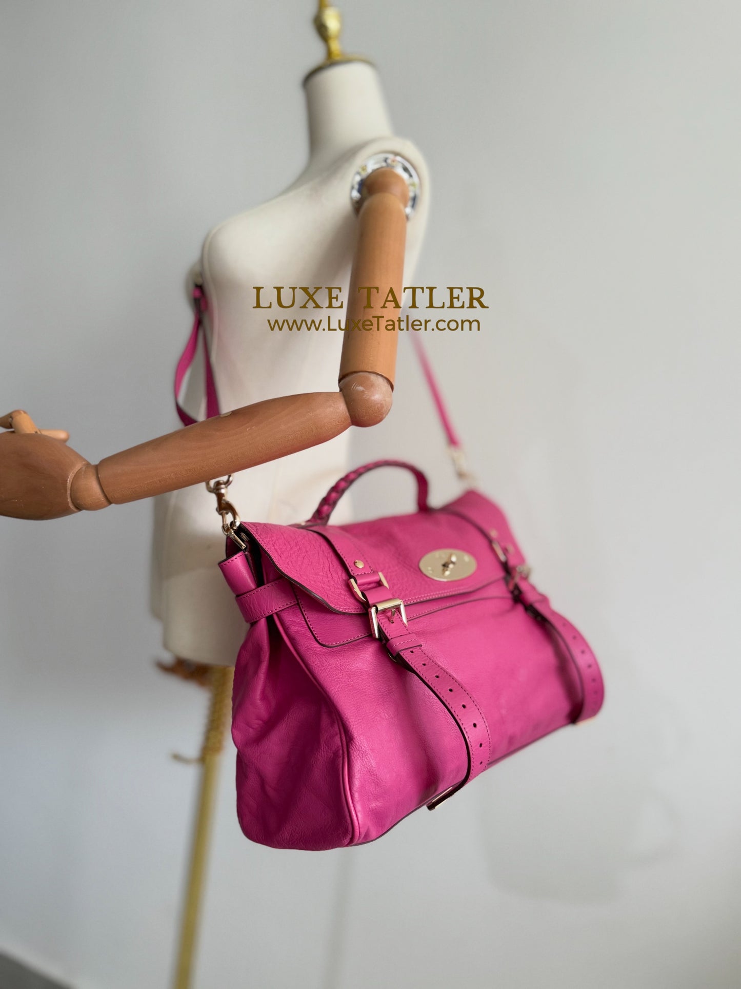 Mulberry Alexa Satchel with strap
