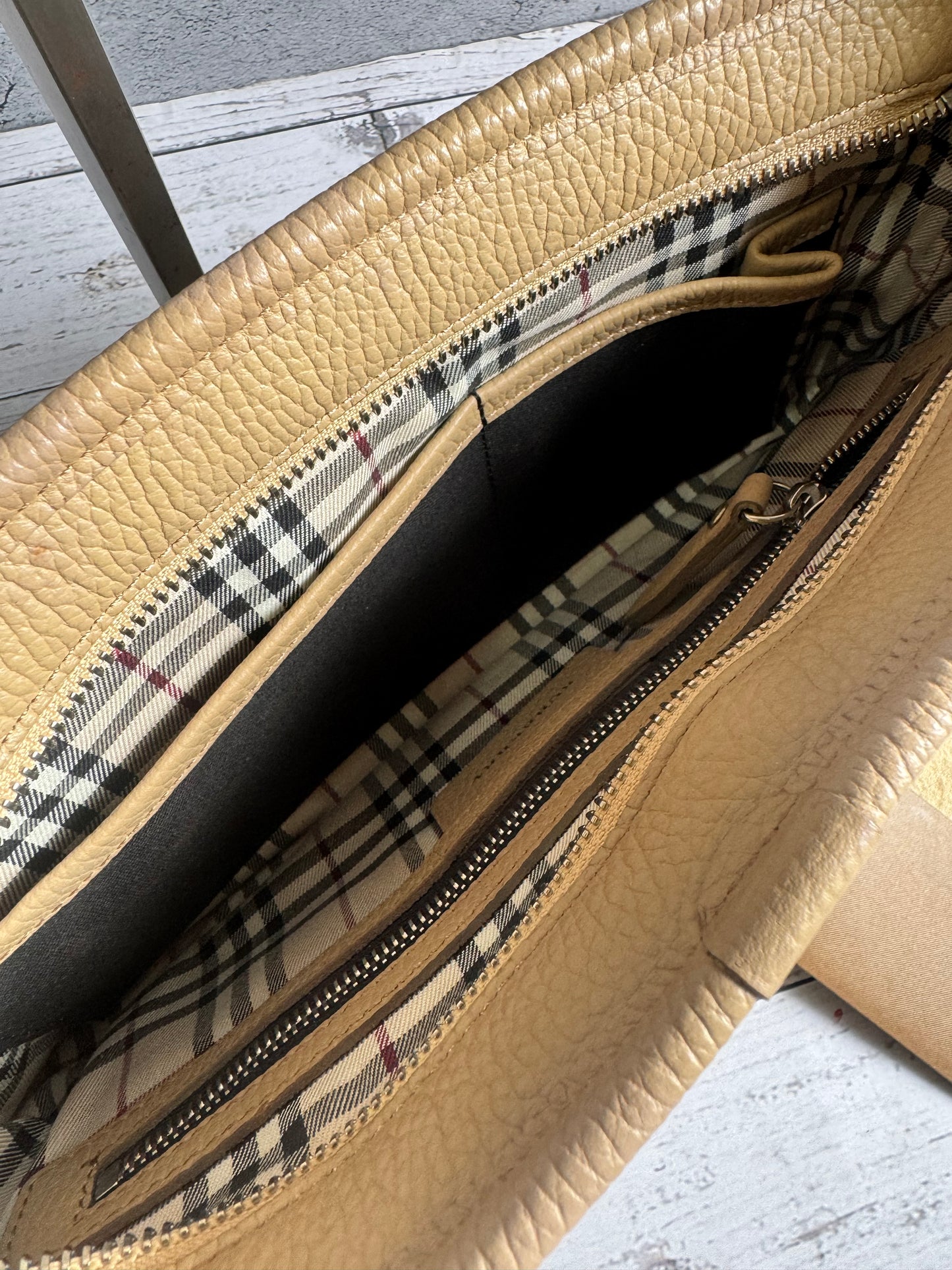 Burberry Leather Pouchette