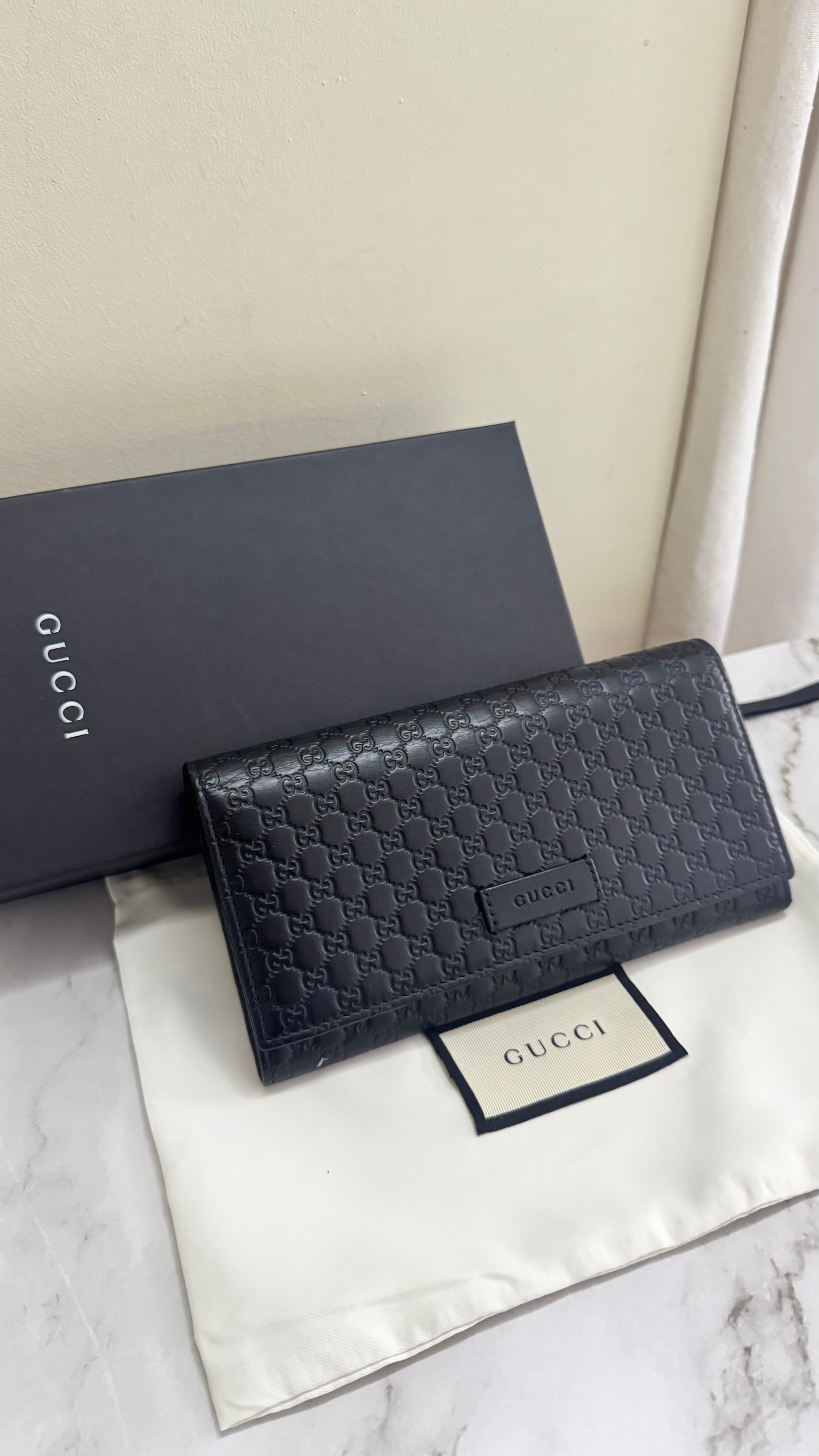 Gucci Microguccissima Long Wallet