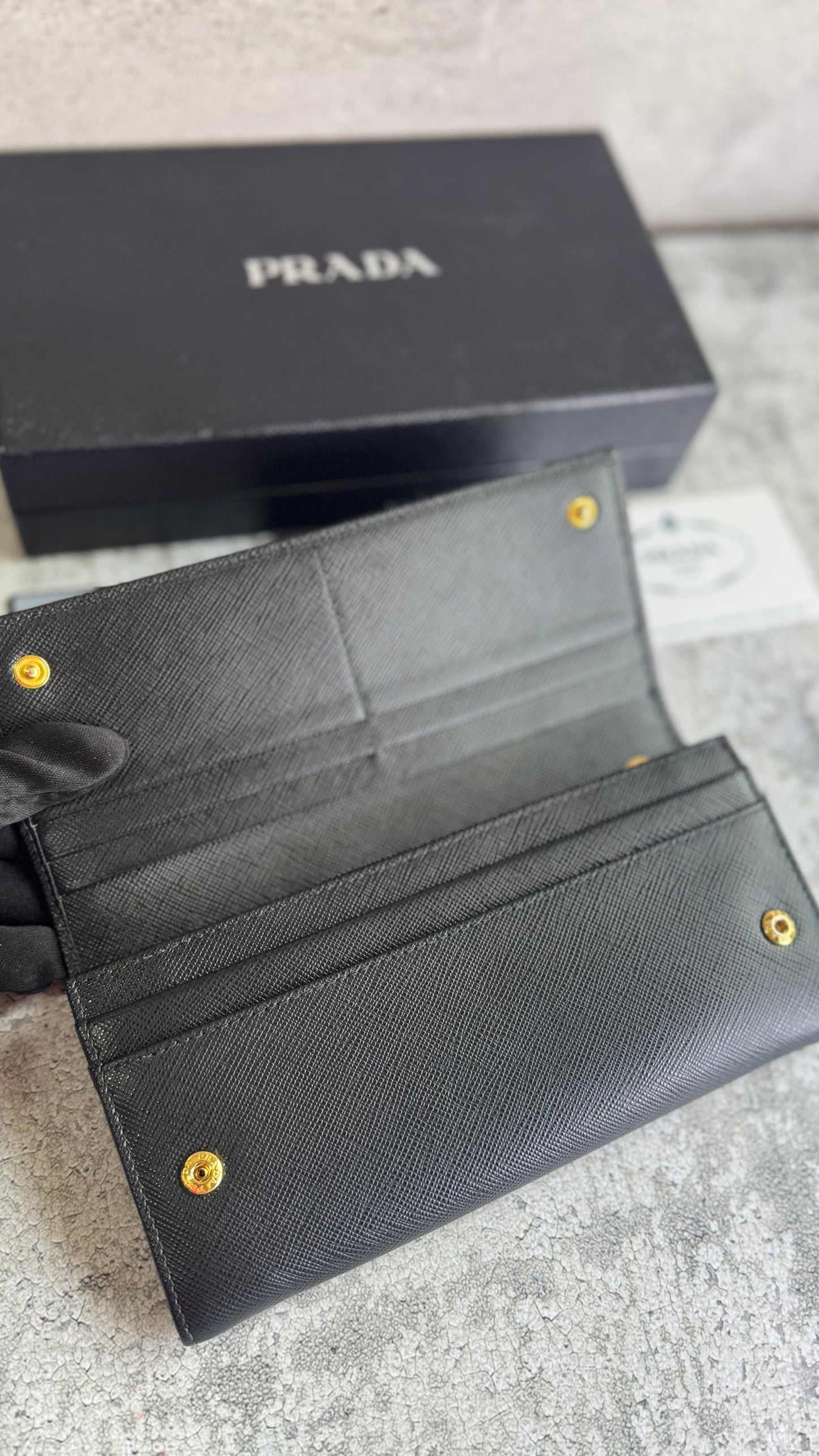 Prada Saffiano Wallet