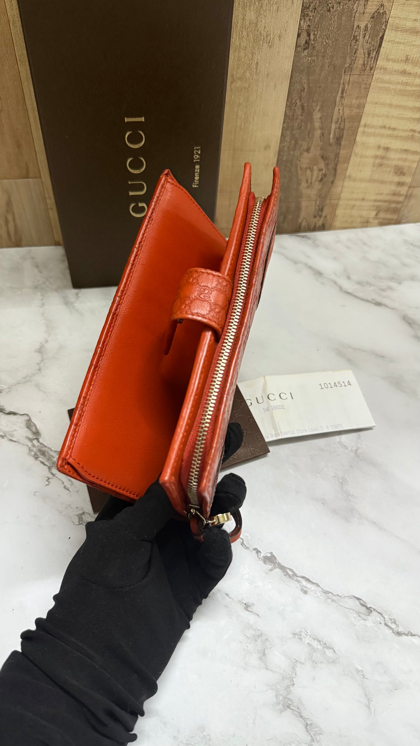 Gucci Guccissima Long Wallet