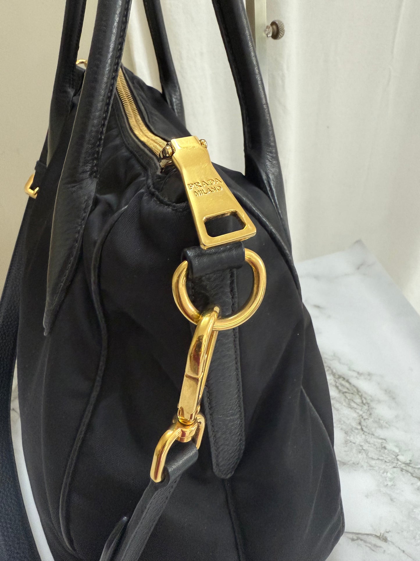 Prada Nylon Two Way Bag