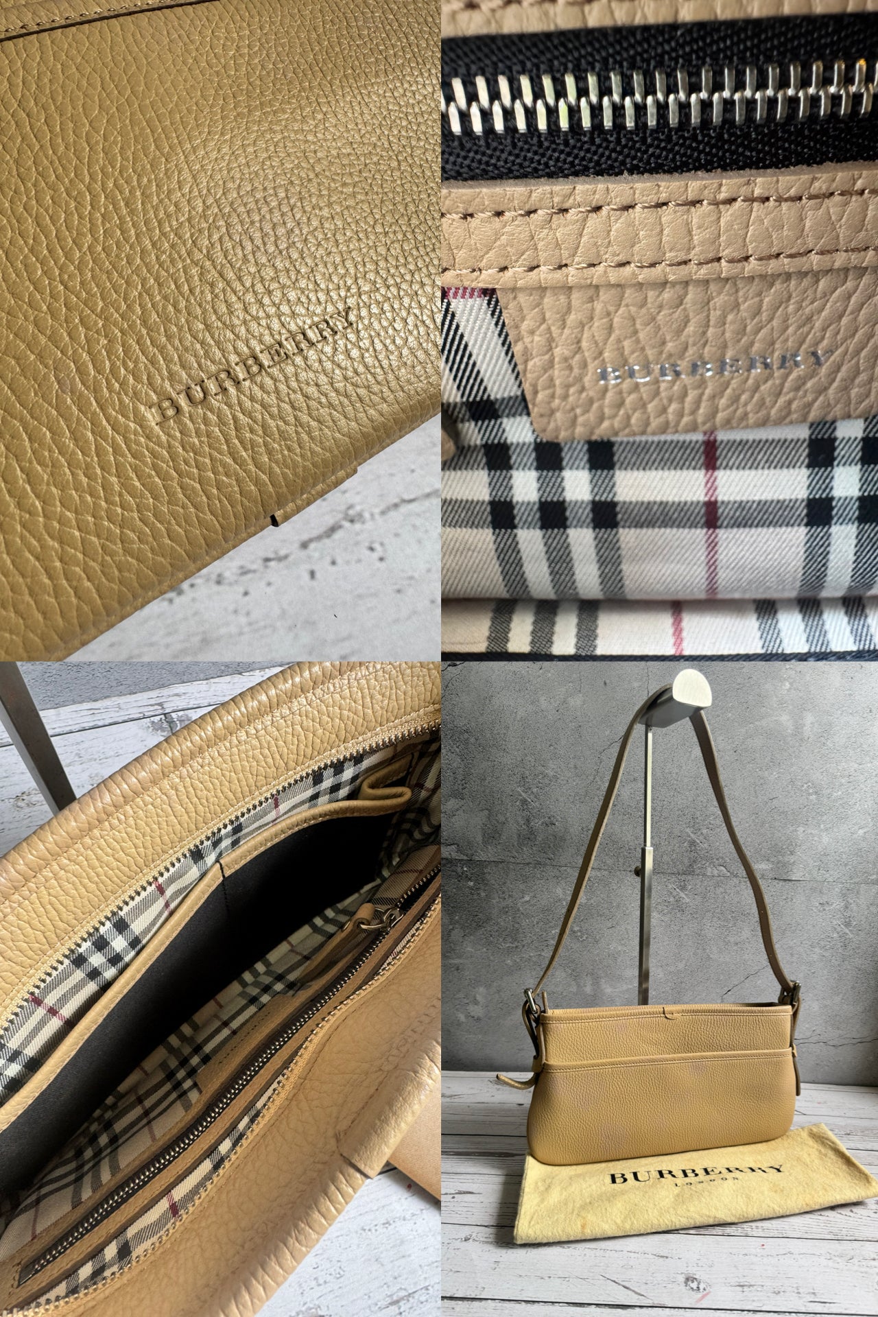 Burberry Leather Pouchette