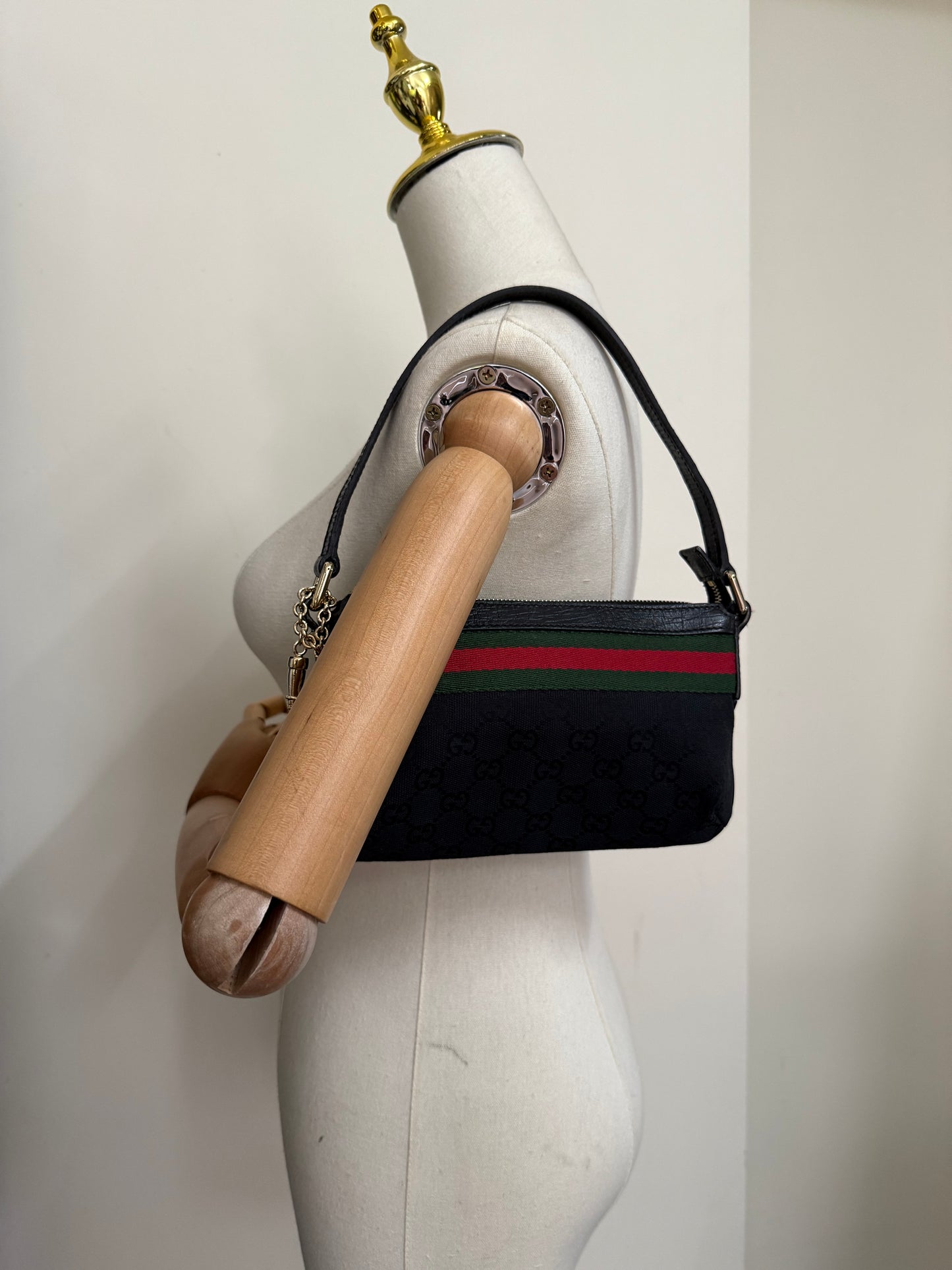 Gucci Charmed Canvas Pouchette