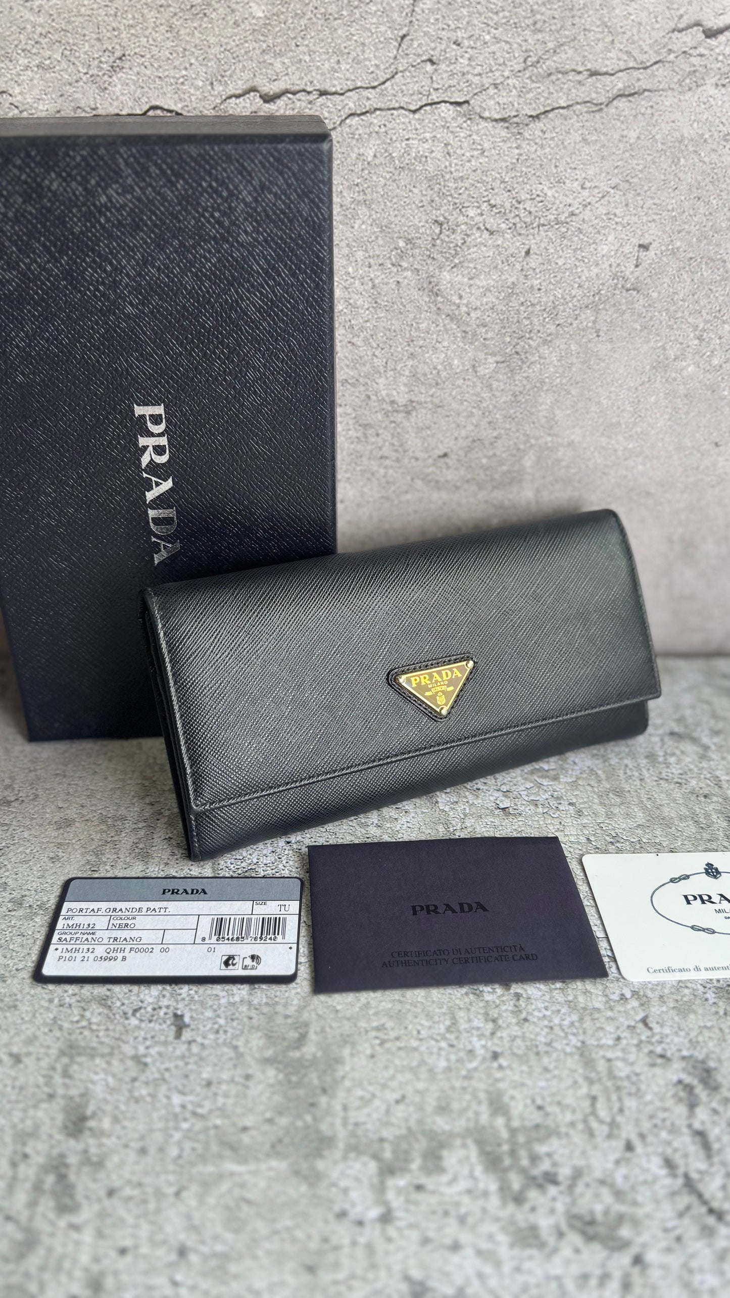 Prada Saffiano Wallet