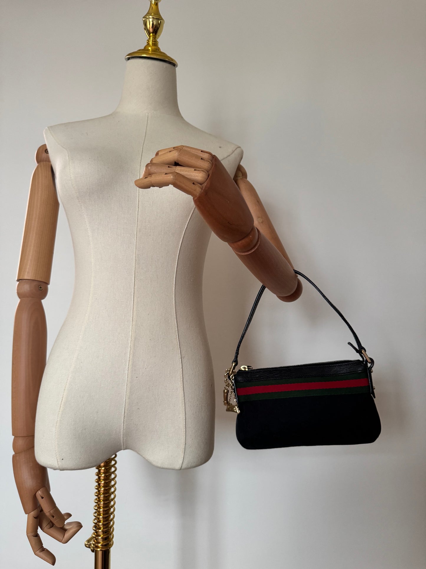 Gucci Charmed Canvas Pouchette