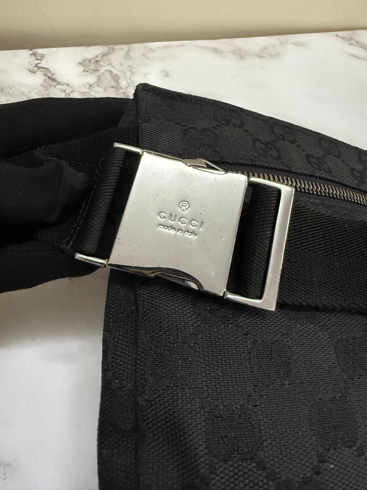 Gucci Double Pocket Belt Bag