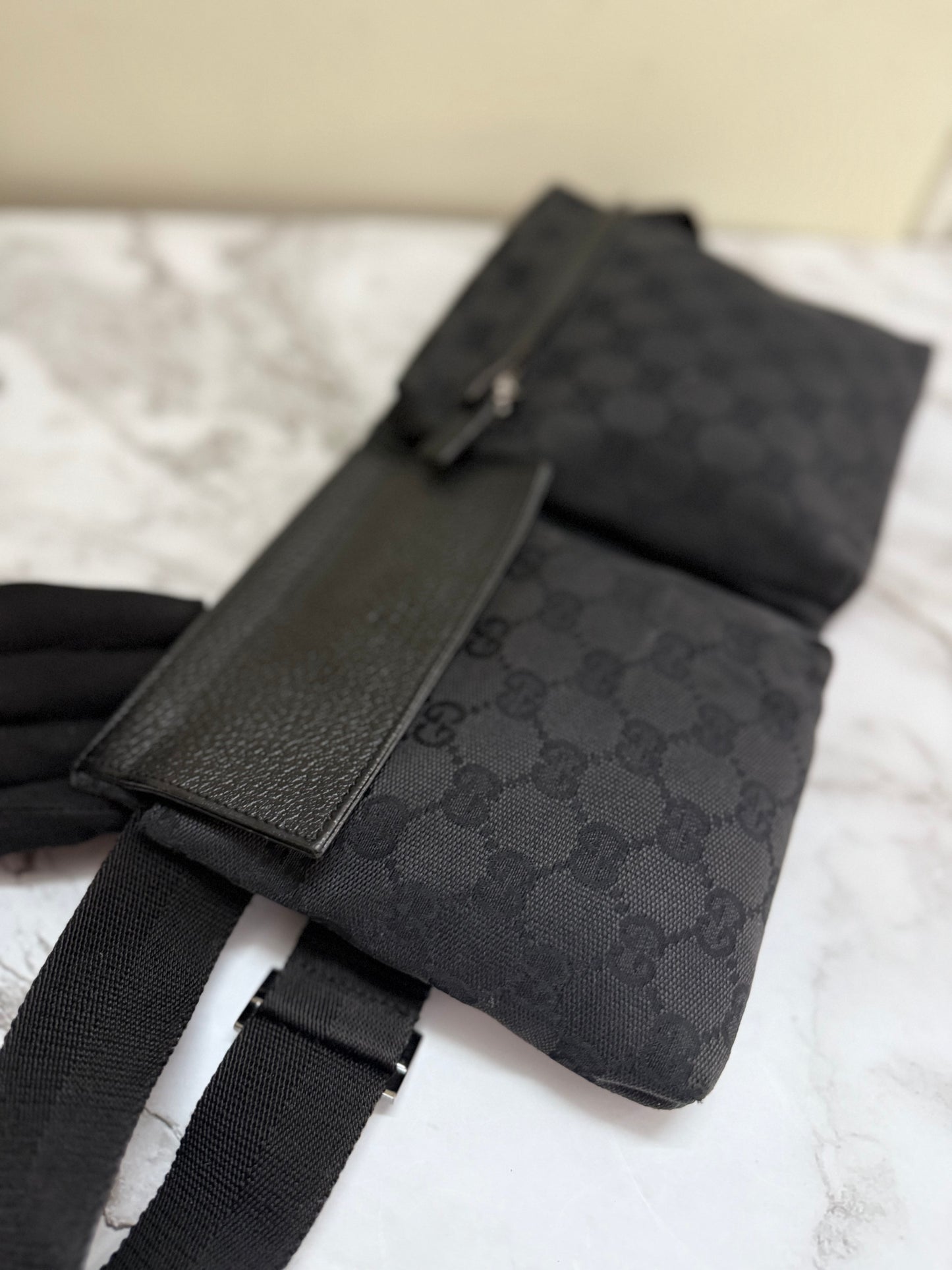 Gucci Double Pocket Belt Bag