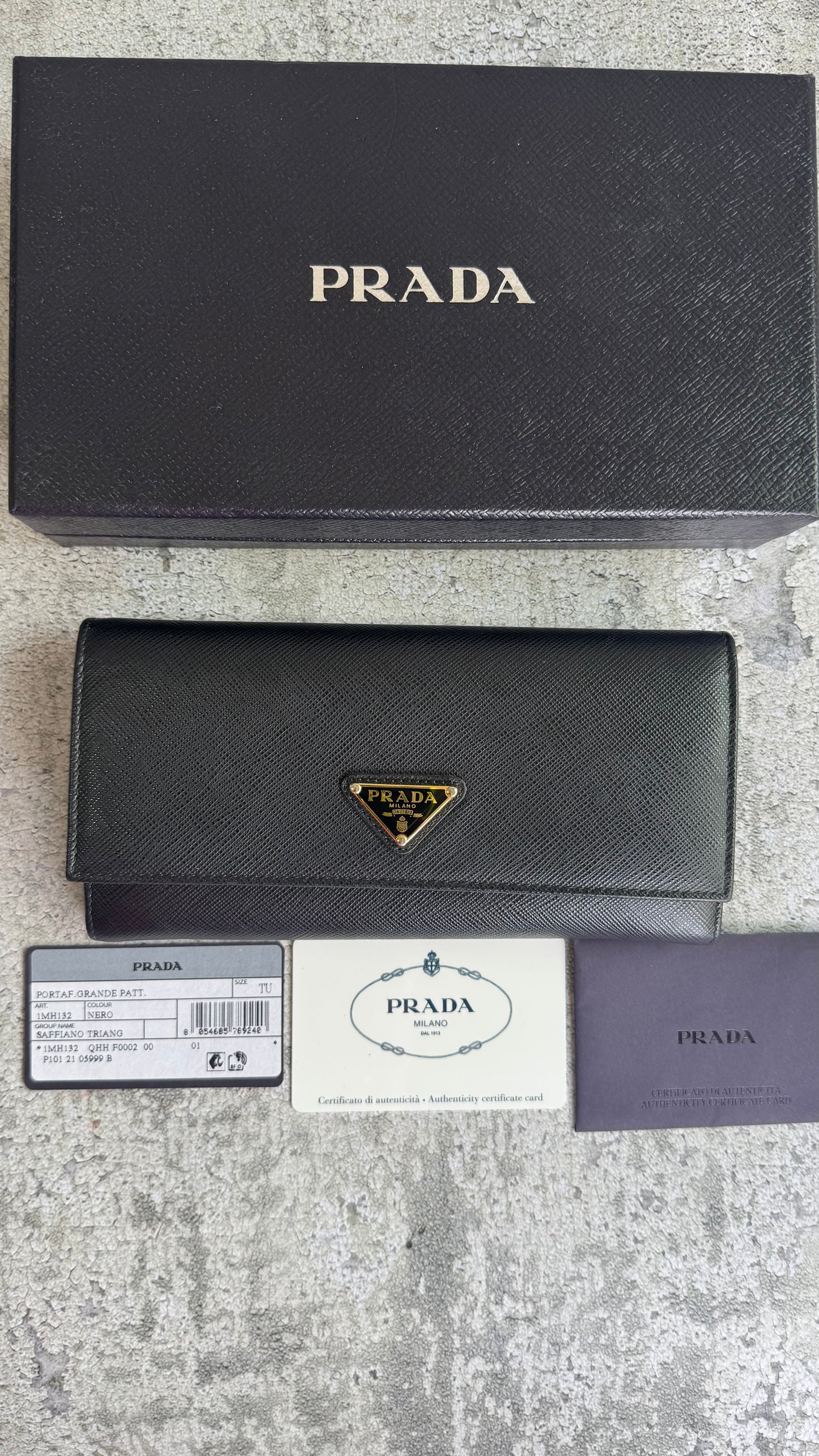 Prada Saffiano Wallet