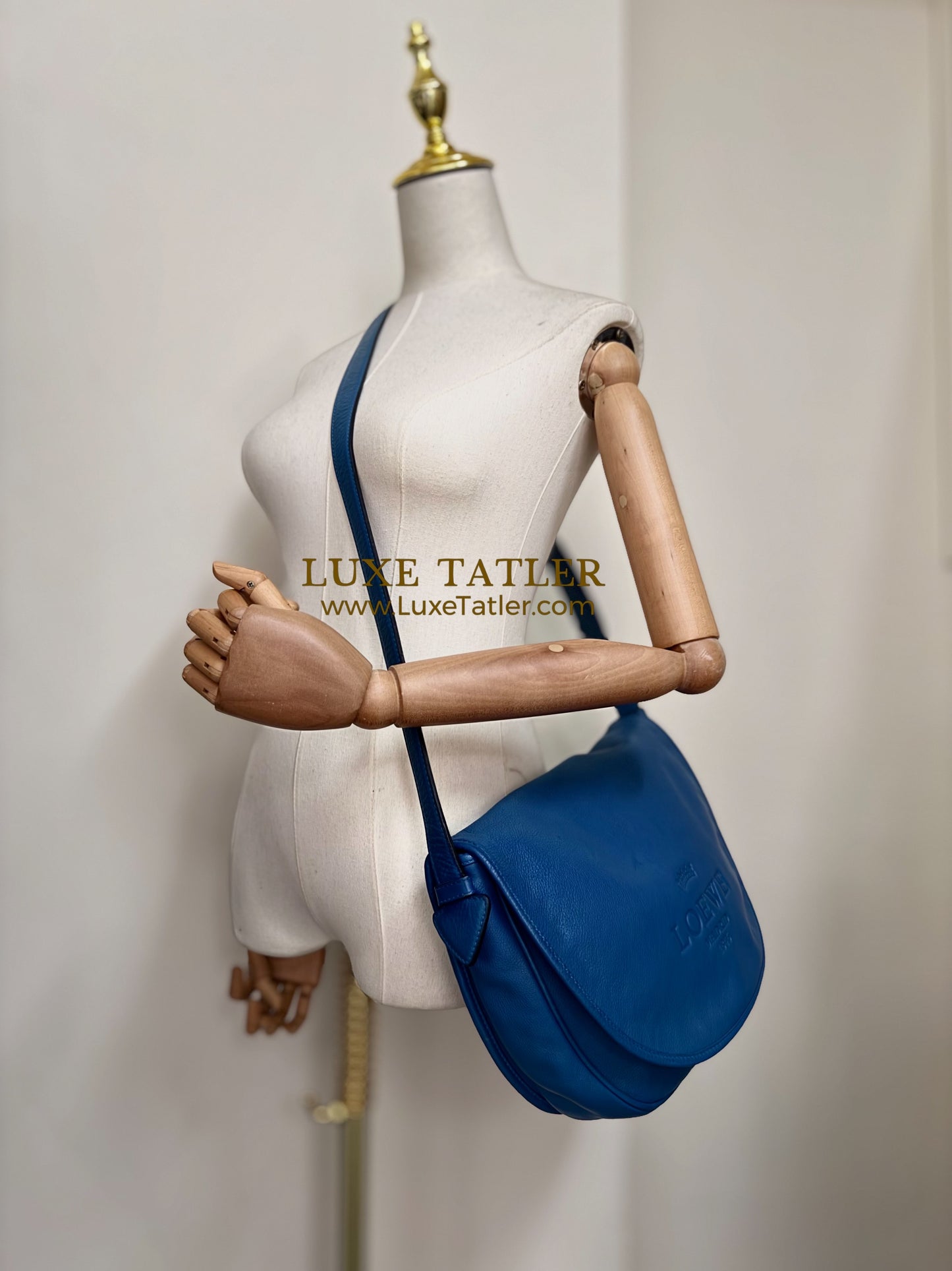 Loewe Heritage Flap Messenger Bag