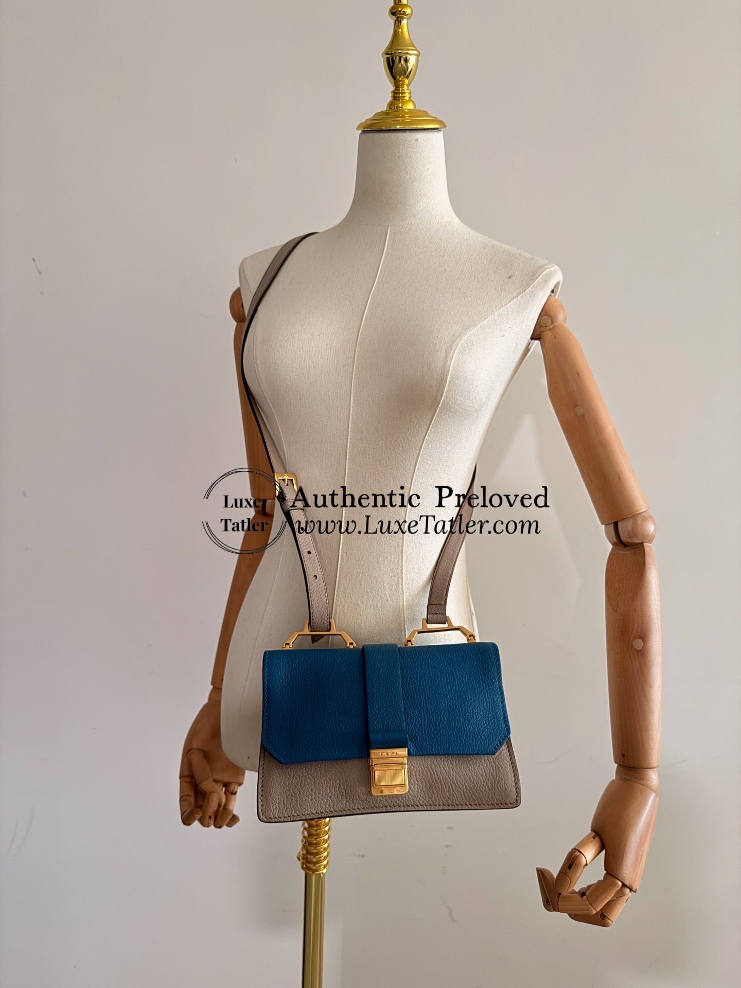 Miu Miu Madras Crossbody Bag