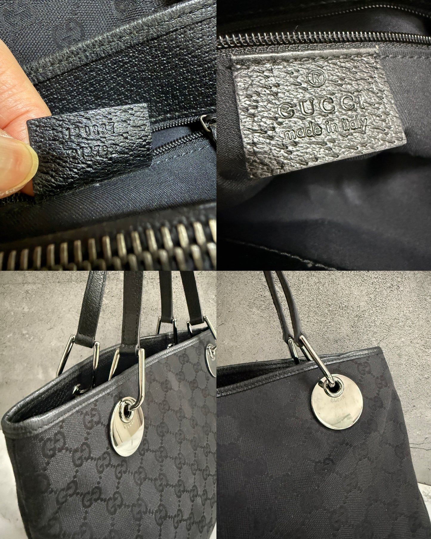 Gucci Canvas GG Eclipse Bag