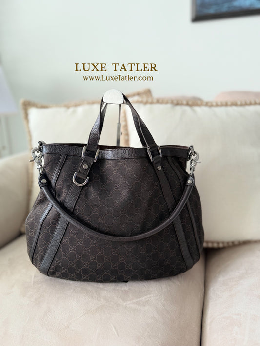 Gucci Monogram Canvas Bag