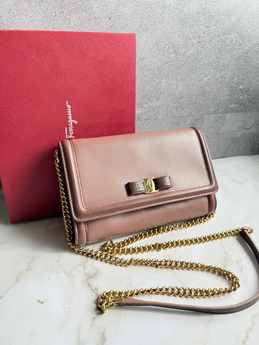 Salvatore Ferragamo Vara Ribbon Crossbody