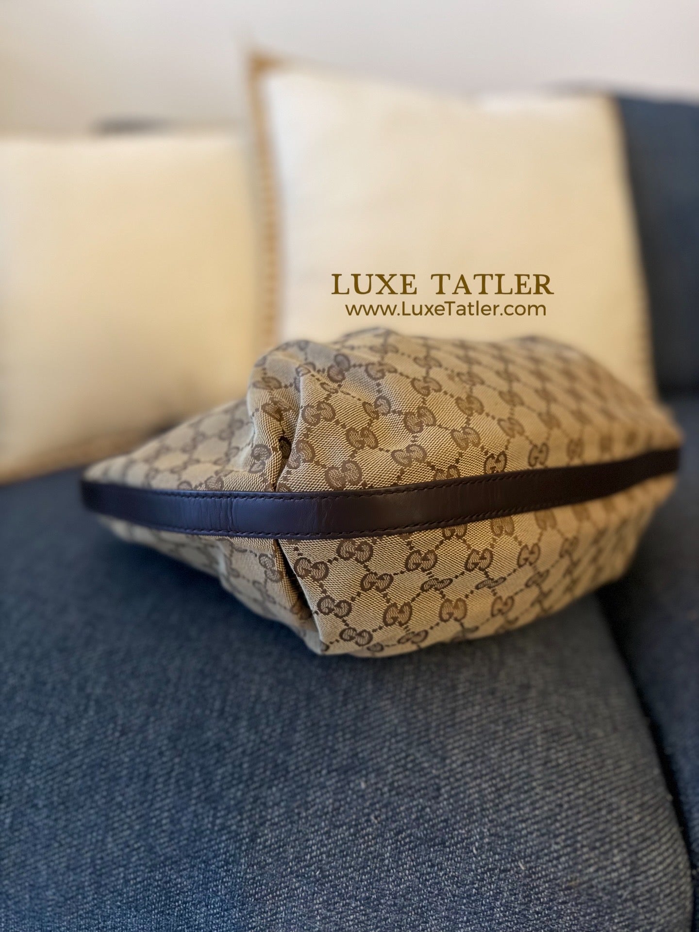 Gucci Scalett Canvas Bag