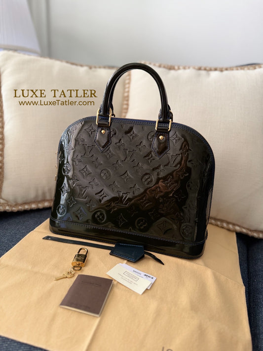 Louis Vuitton Patent Alma