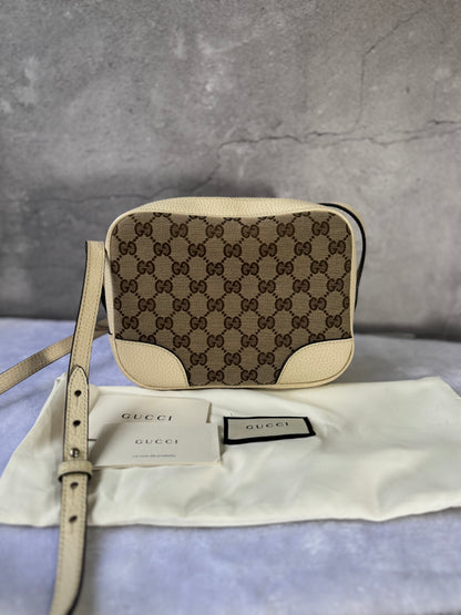 Gucci Bree Canvas Crossbody Bag