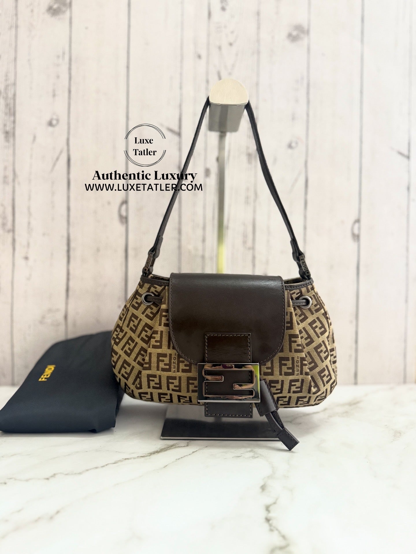 Fendi Zucca Canvas Bag