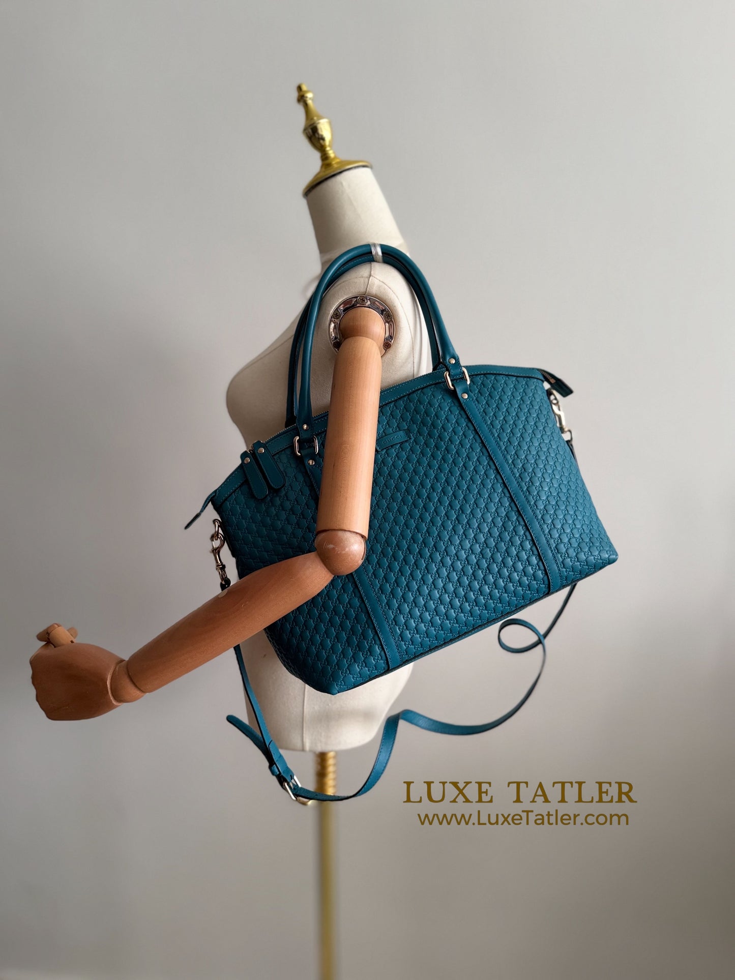 Gucci Microguccissima Dome Tote with strap