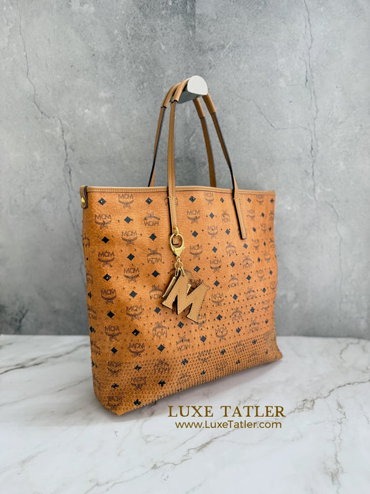 MCM Visetos Tote Bag