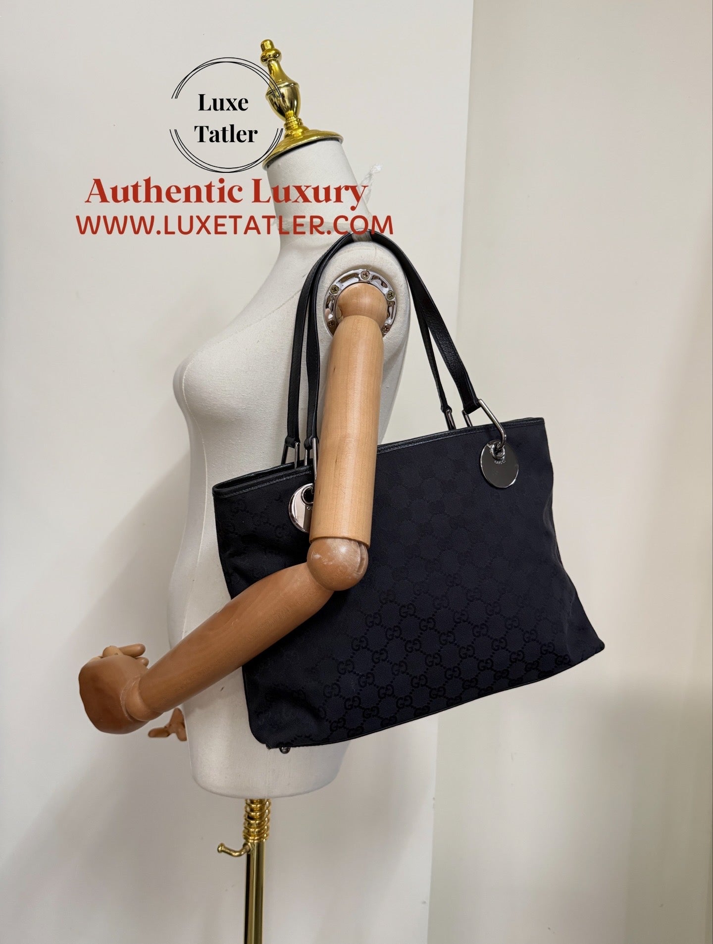 Gucci Canvas GG Eclipse Bag